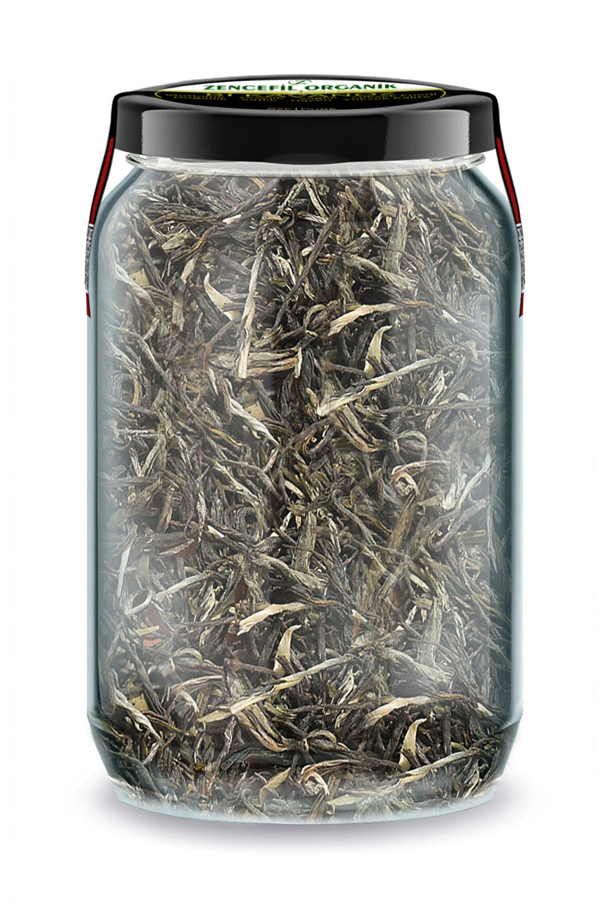 Beyaz Çay Bi Kavanoz 660 cc. Cam Kavanozda Katkısız Beyazçay Pure White Tea