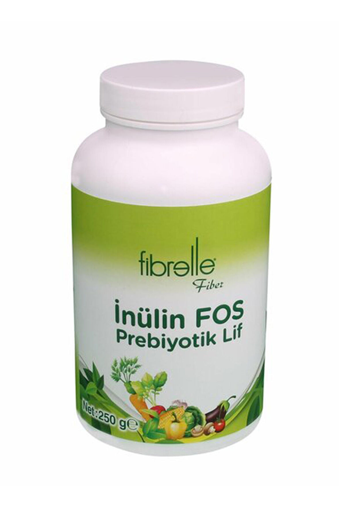 Fibrelle Fiber Inülin Fos Prebiyotik Lif Hindibağ Lifi 250 Gr İnülin