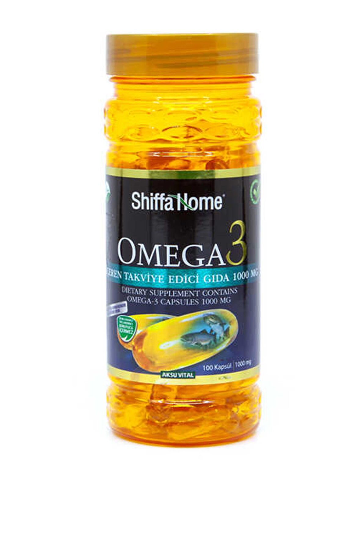 Shiffa Home Omega 3 Balık Yağı Kapsülü 1000 mg x 100 Kapsül