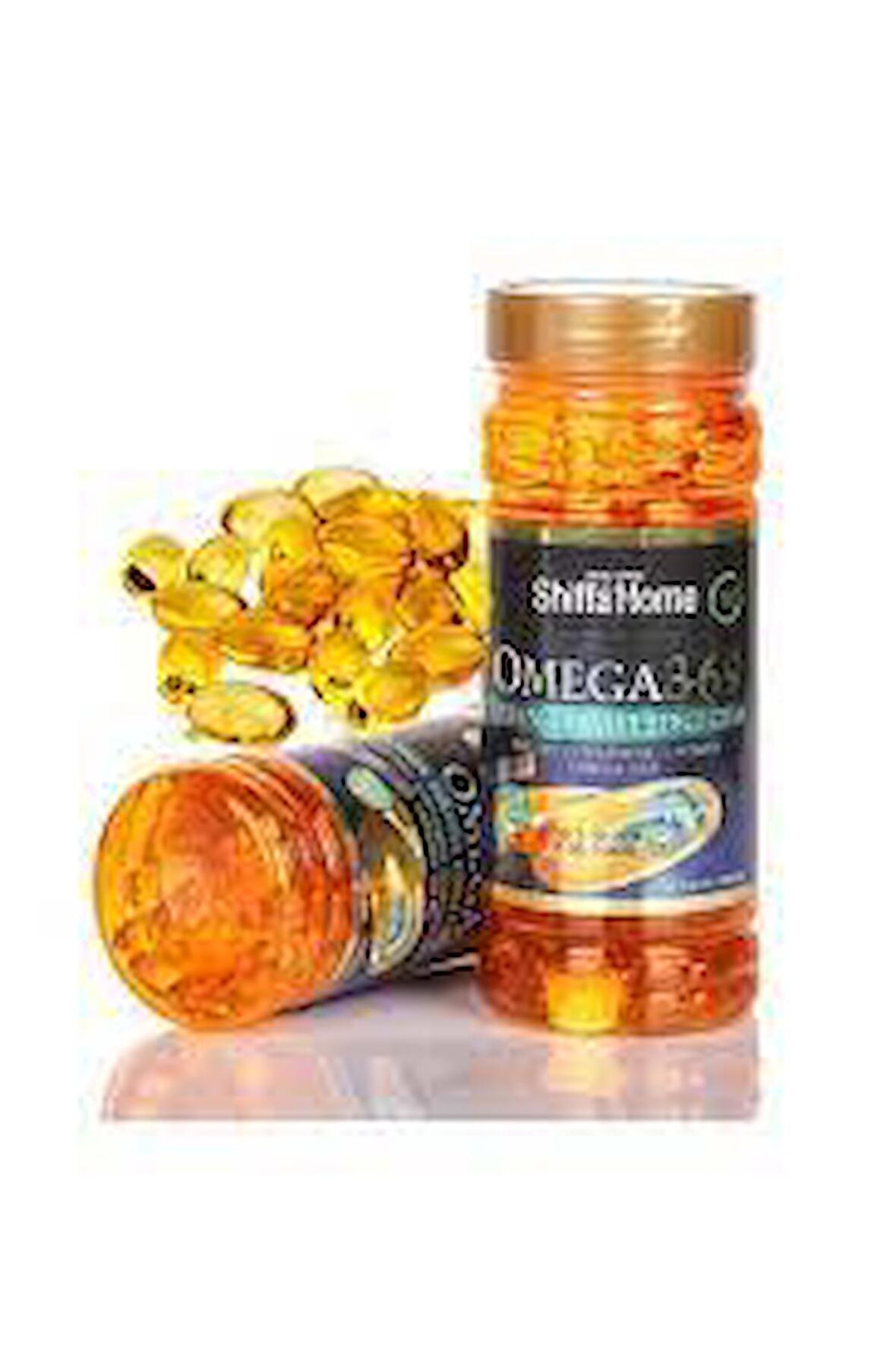 Shiffa Home Omega 3 6 9 Balık Yağı Kapsül 100 Softjel Omega 3-6-9