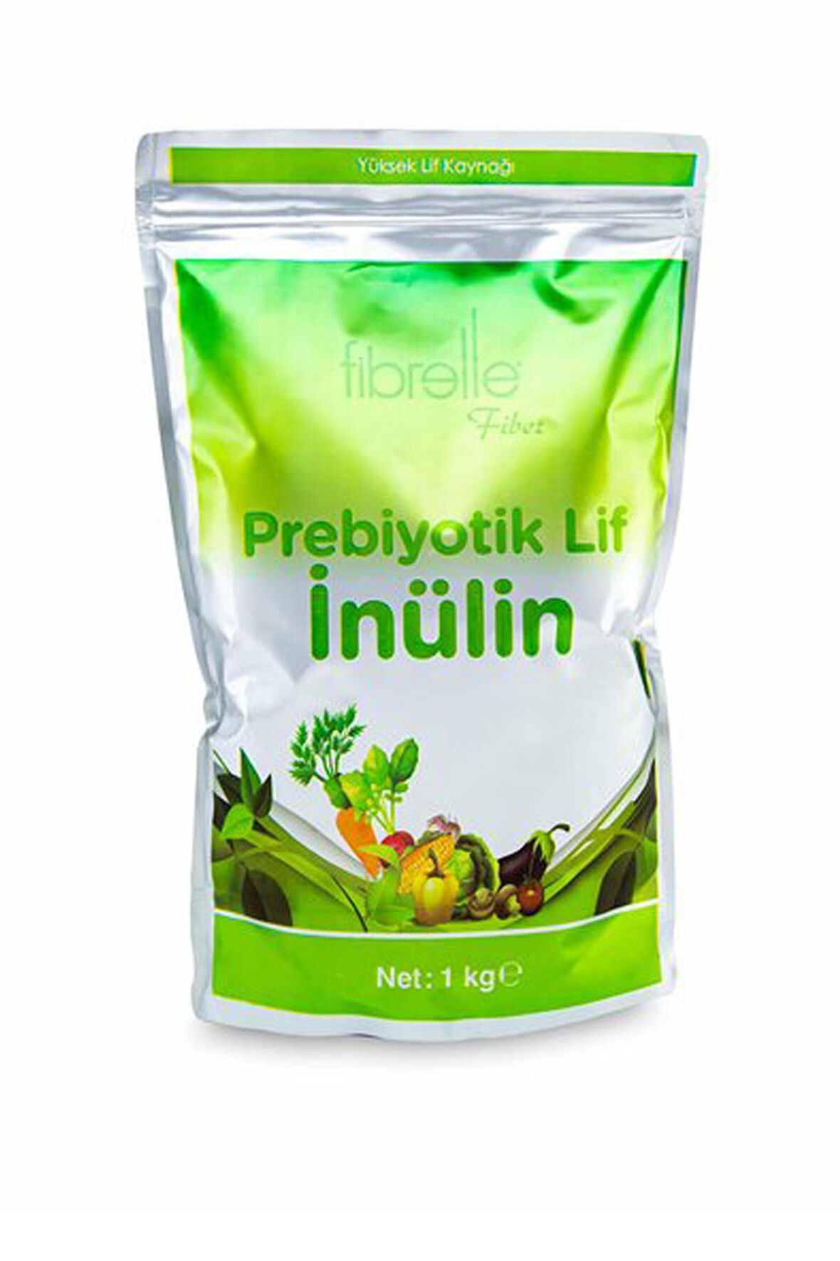 Fibrelle Prebiyotik Lif 1 Kg. Fibrelle Doğal Inülin Hindibağ