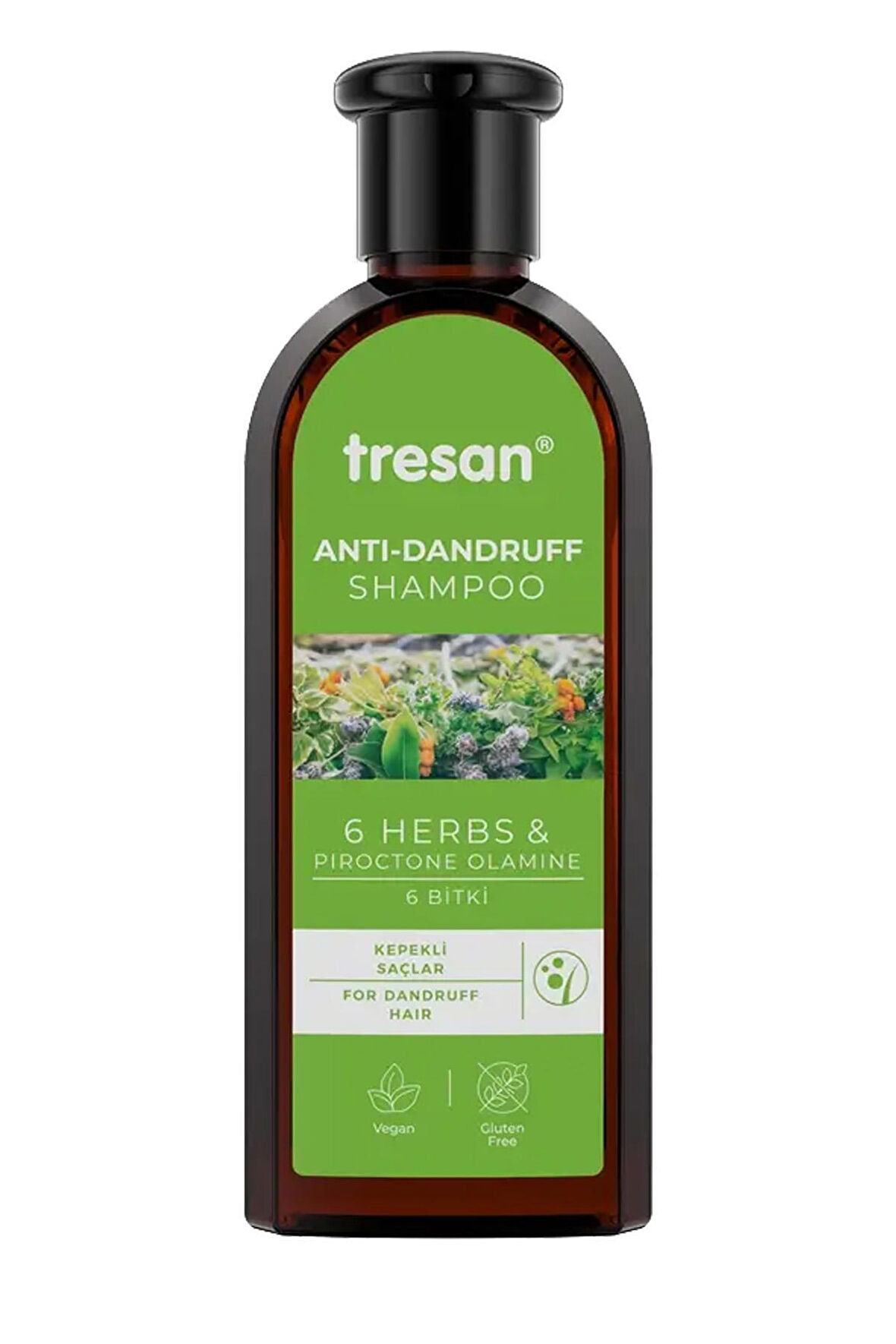 Tresan 6 Bitkili Kepek Şampuanı 300 ML Anti-Dandruff Shampoo