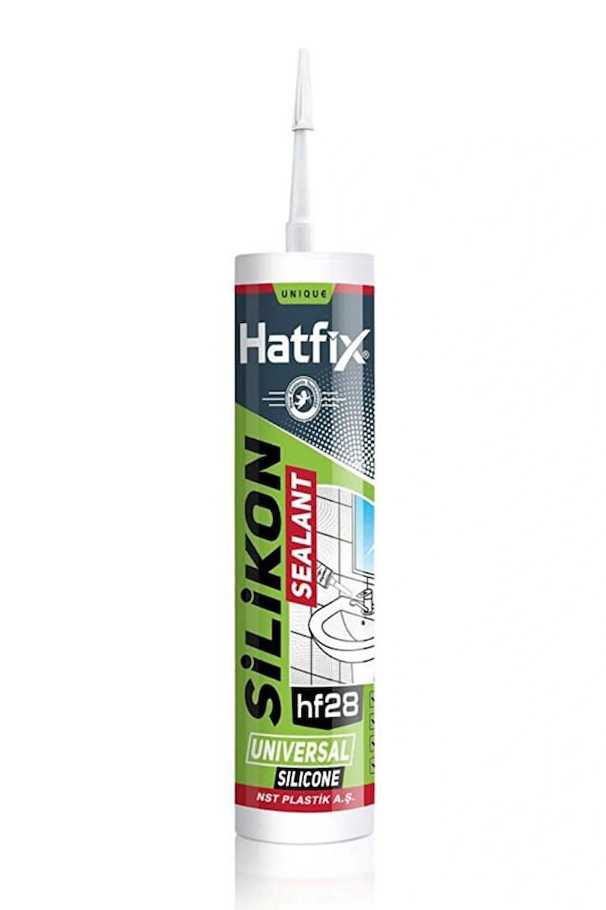 Hatfix beyaz silikon 