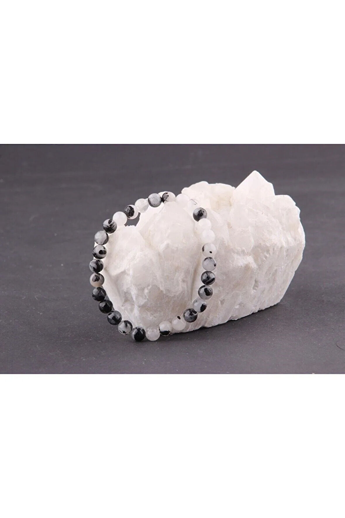 Doğal Taş Rutilli Kuvars Bileklik 8MM