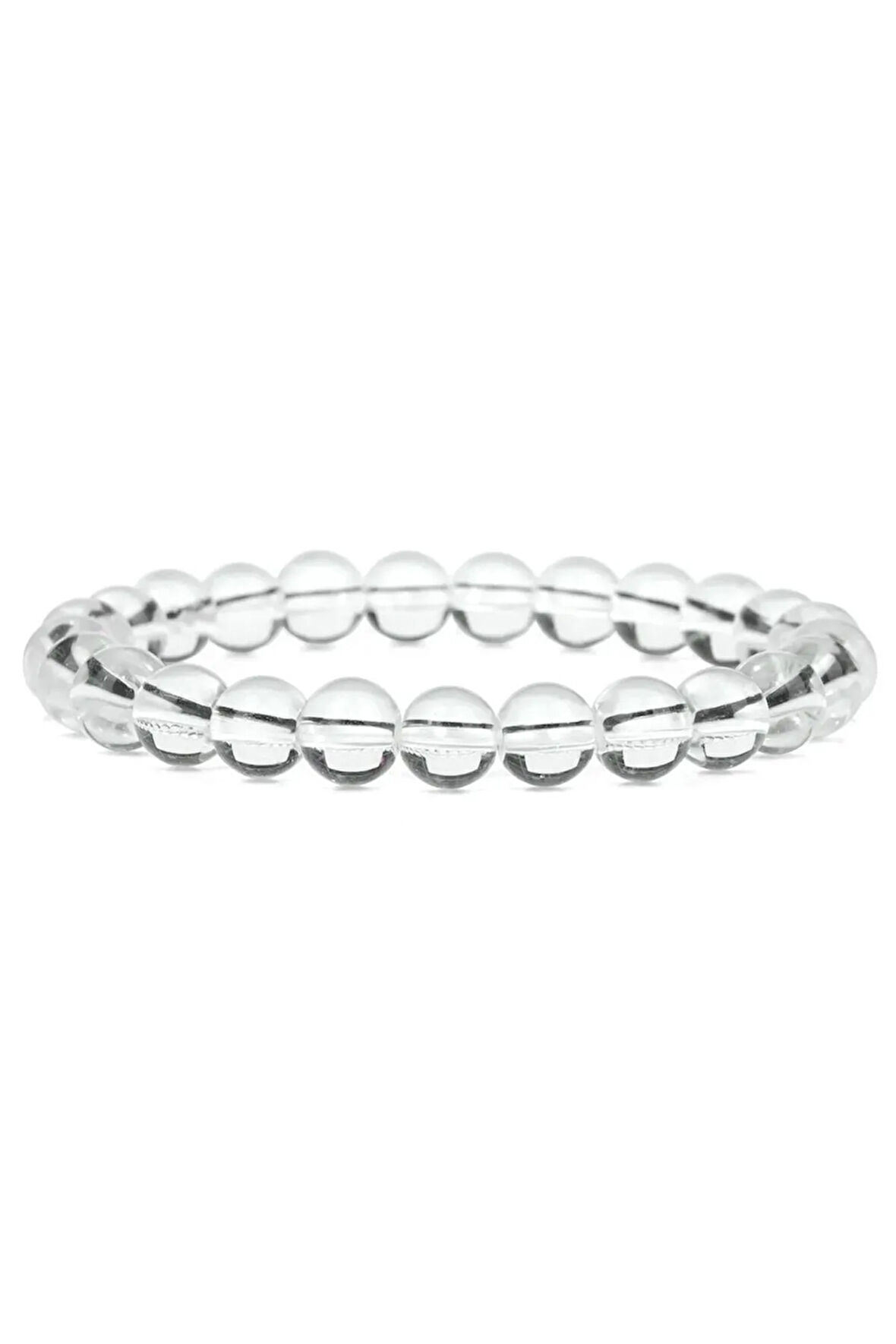 Şeffaf Kristal Doğal Taş Bileklik