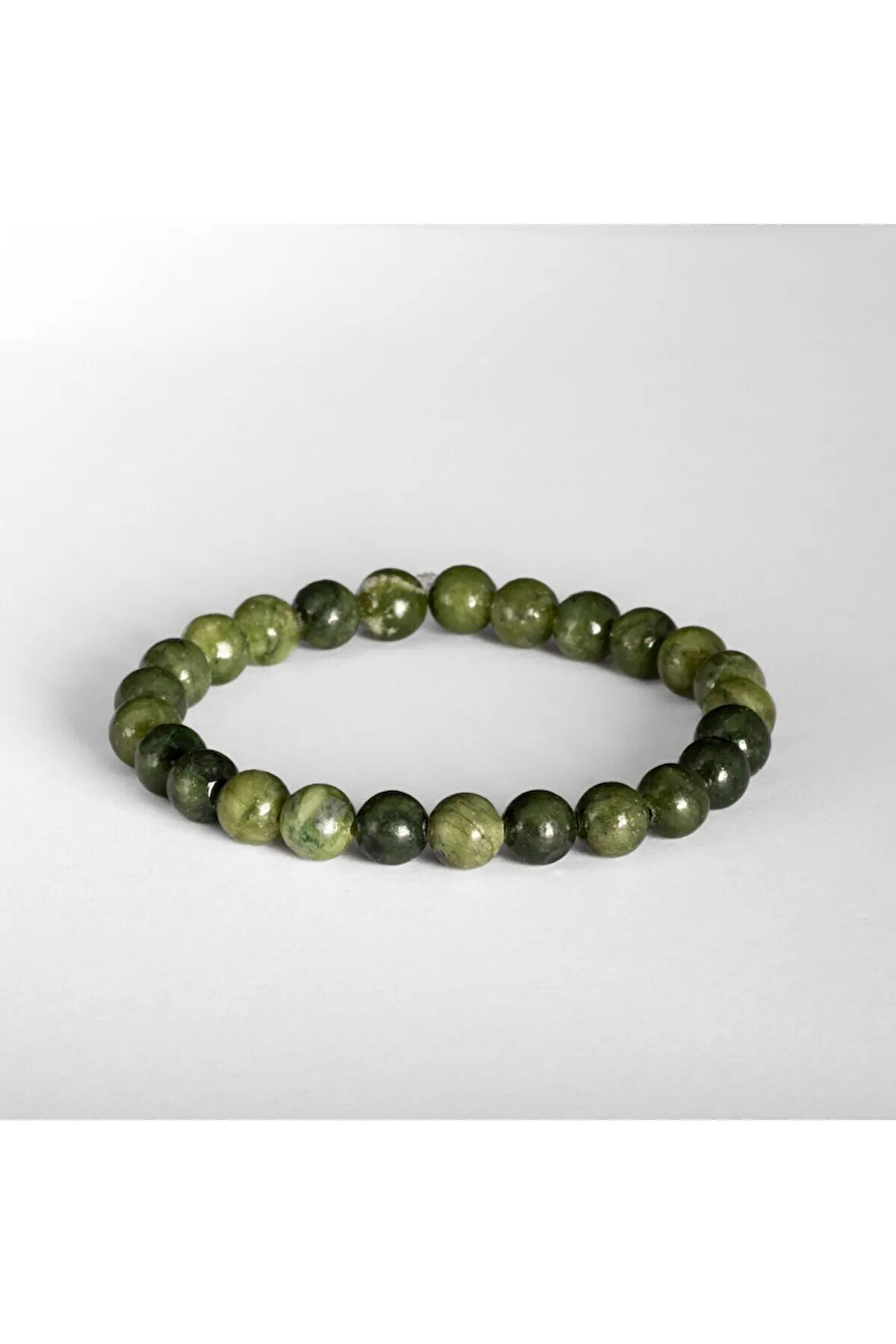 Kanada Yeşim Taşı Doğal Taş Bileklik