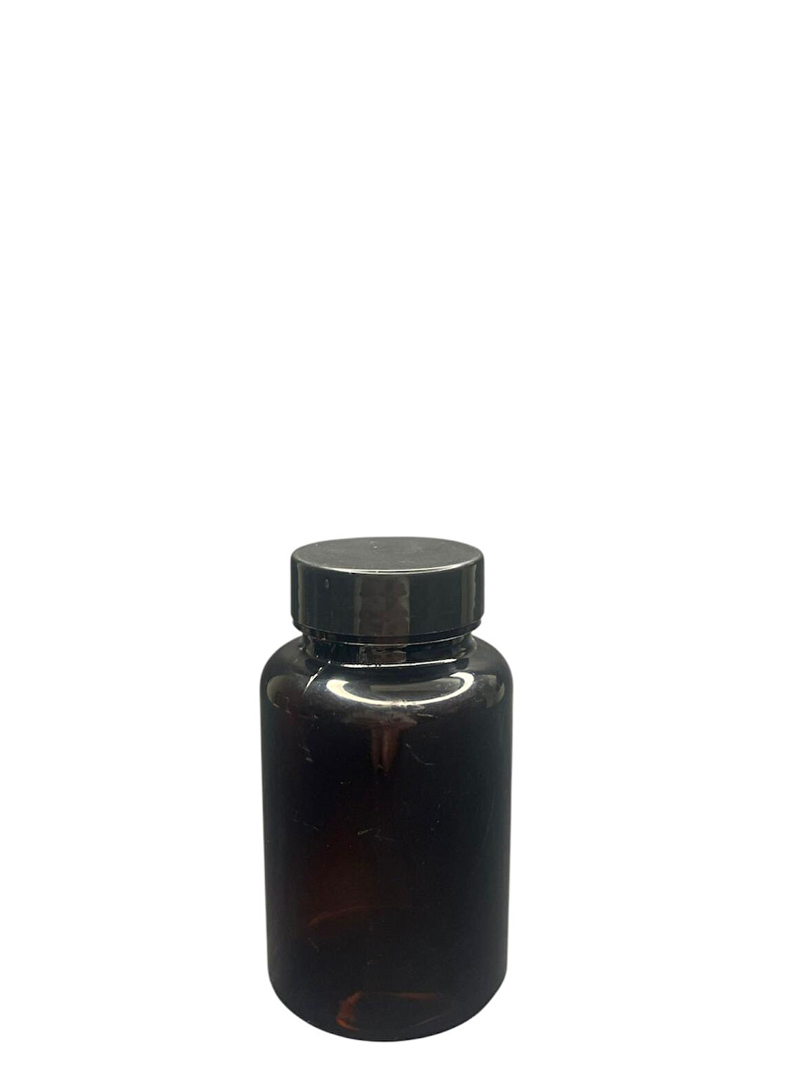 150ml siyah tablet şişesi siyah kapak, 24 adet, tablet şişesi, ecza şişesi, kozmetik şişe