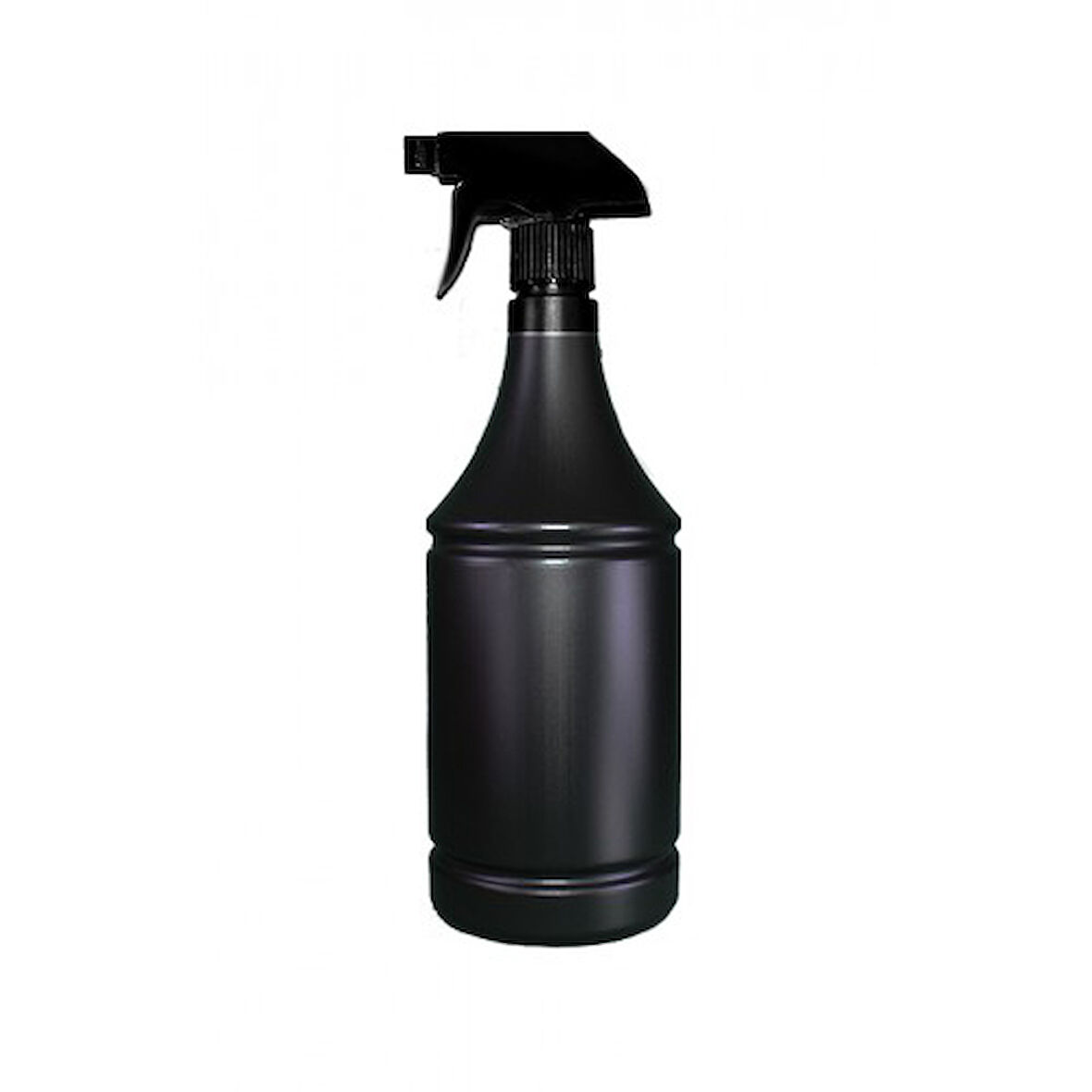 500ml konik siyah renk plastik şişe triger başlıklı, 24 adet,  sprey şişesi, triger başlıklı şişe, kozmetik şişe, sanayi tipi şişe, plastik şişe