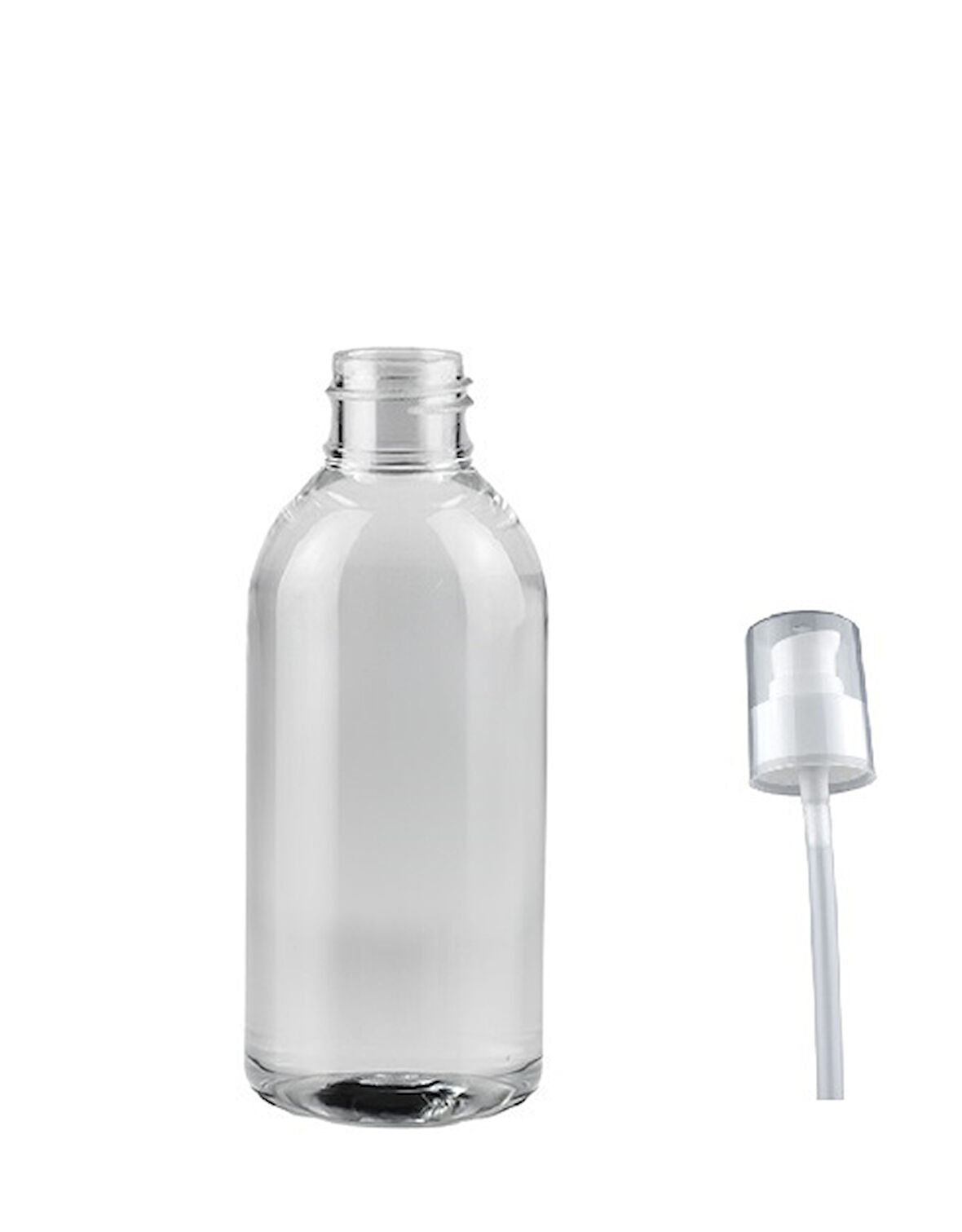150ml şeffaf plastik şişe sıvı sabun pompalı, 24 adet, sabun şişesi, pompalı şişe, duş jeli şişesi, kozmetik şişe