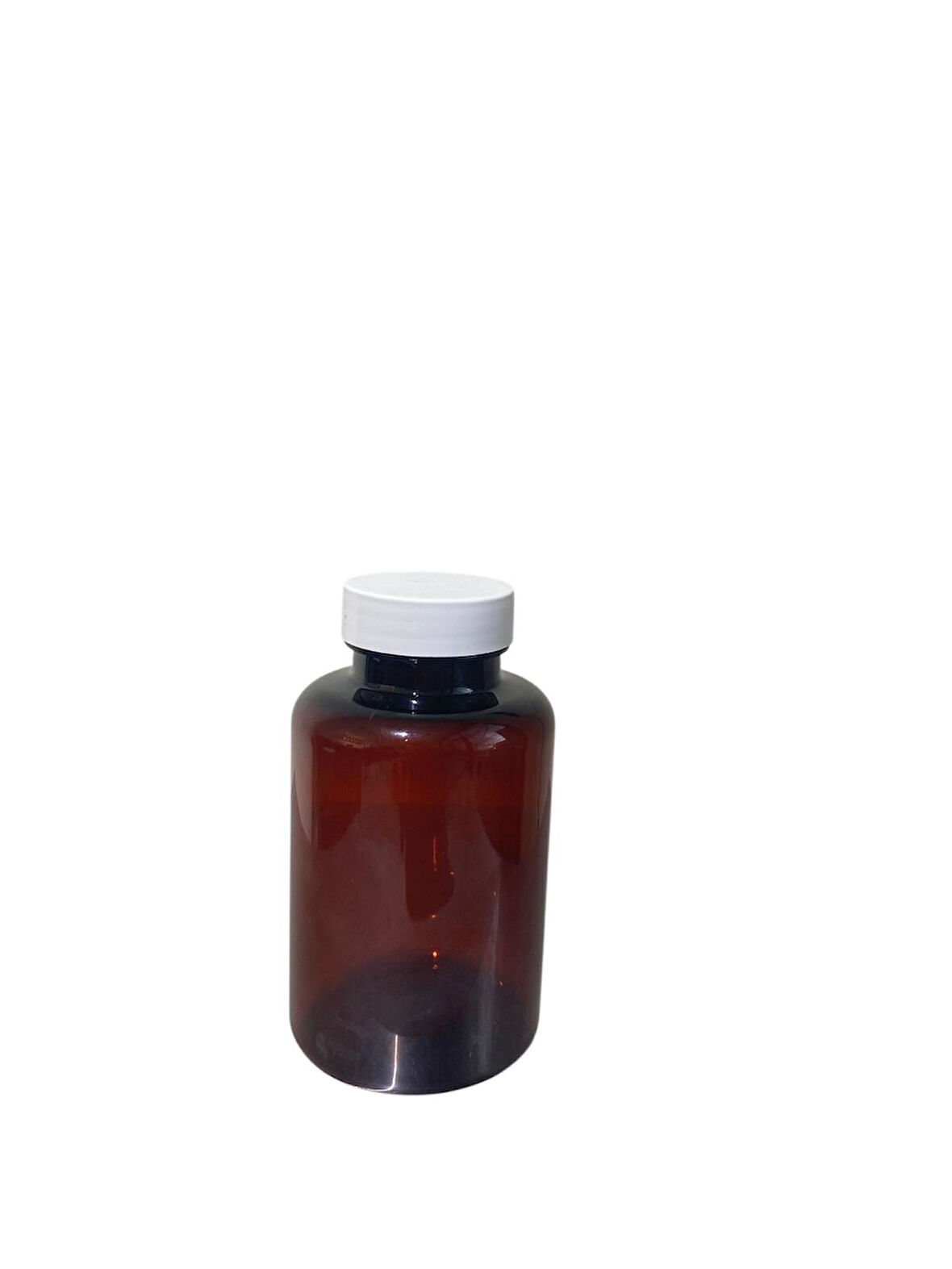 250ml kahverengi tablet şişesi beyaz kapak, 50 adet, tablet şişesi, ecza şişesi, kozmetik şişe