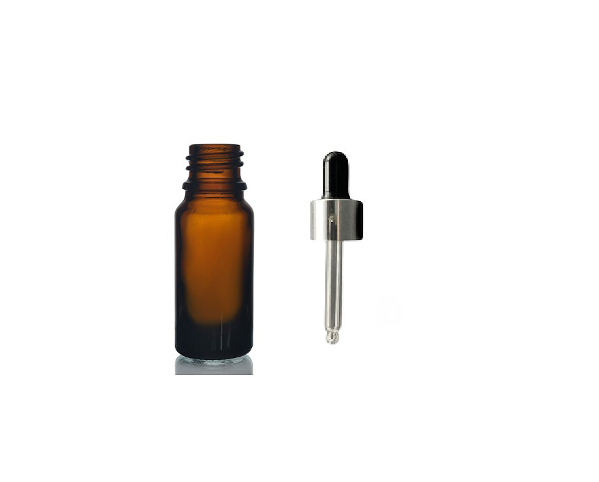 5ml kahverengi cam damlalıklı, 10 adet,Gümüş Kapak Siyah Emzik, Ecza şişesi, Damlalıklı şişe, propolis şişesi, damlatmalı şişe, saç serum şişesi, ecza şişesi