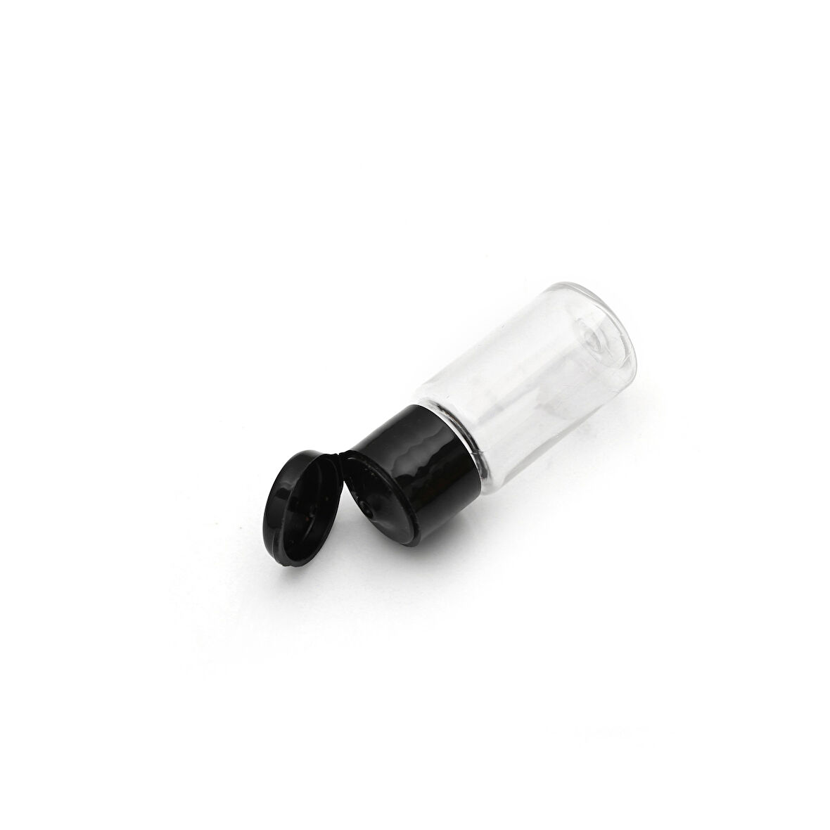 10ml PE şefaf fliptop kapak şişe, 12 adet, açmalı kapak şişe, dezenfektan şişesi,sabun şişesi, kozmetik şişe