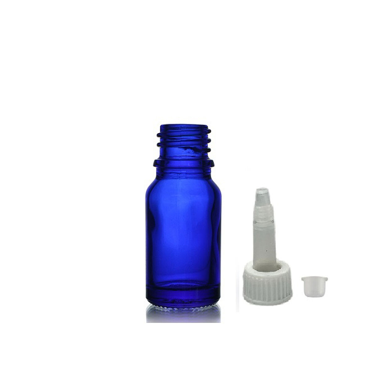 10ml mavi cam şişe getamisin kapak, 12 adet, plastik üstten damlalıklı şişe, damlatmalı şişe, damlatıcı şişe