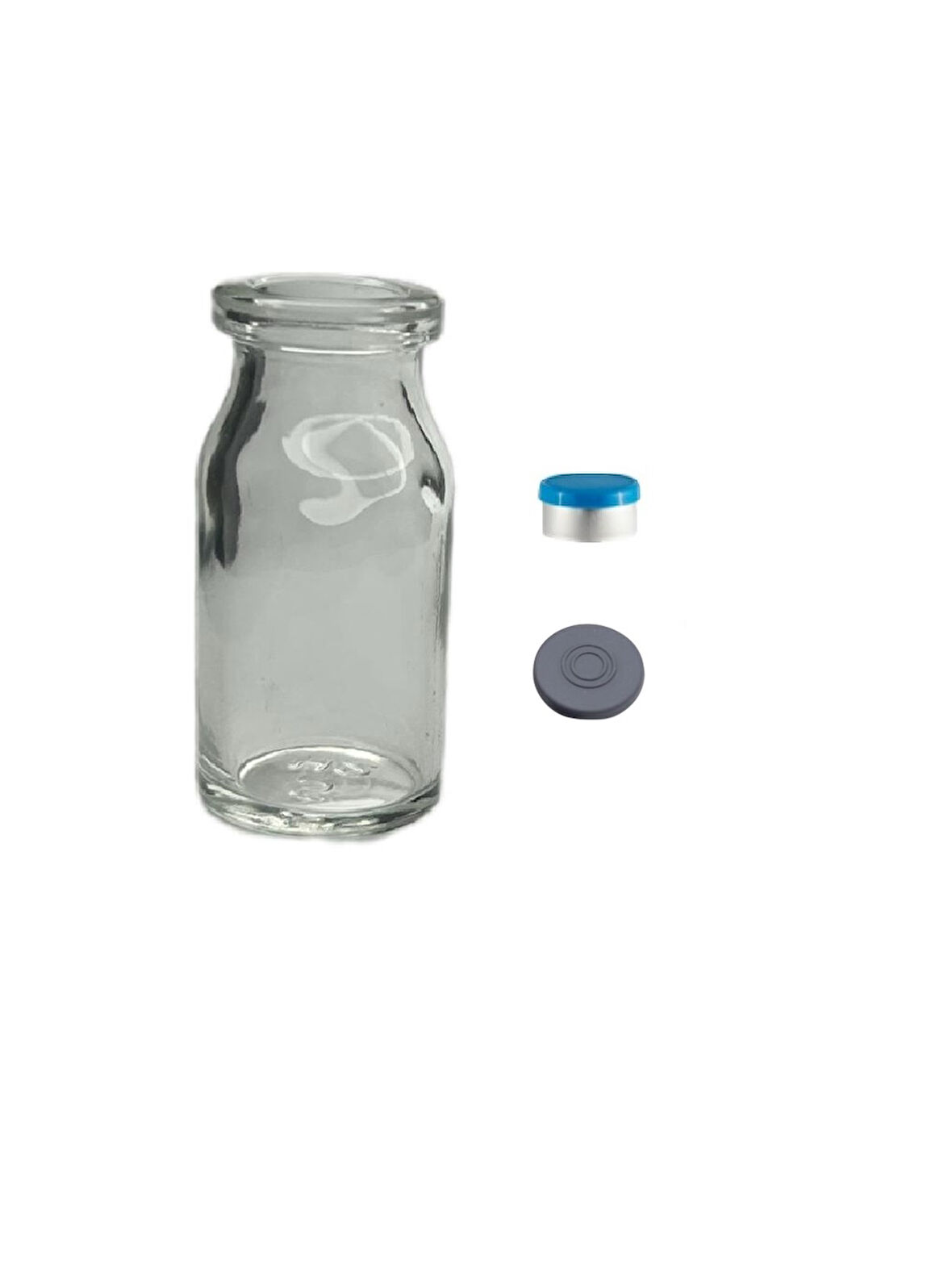 25ml  penisilin şişesi aşı kapak,24 adet, flipoff kapak, şeffaf şişe, medikal şişe