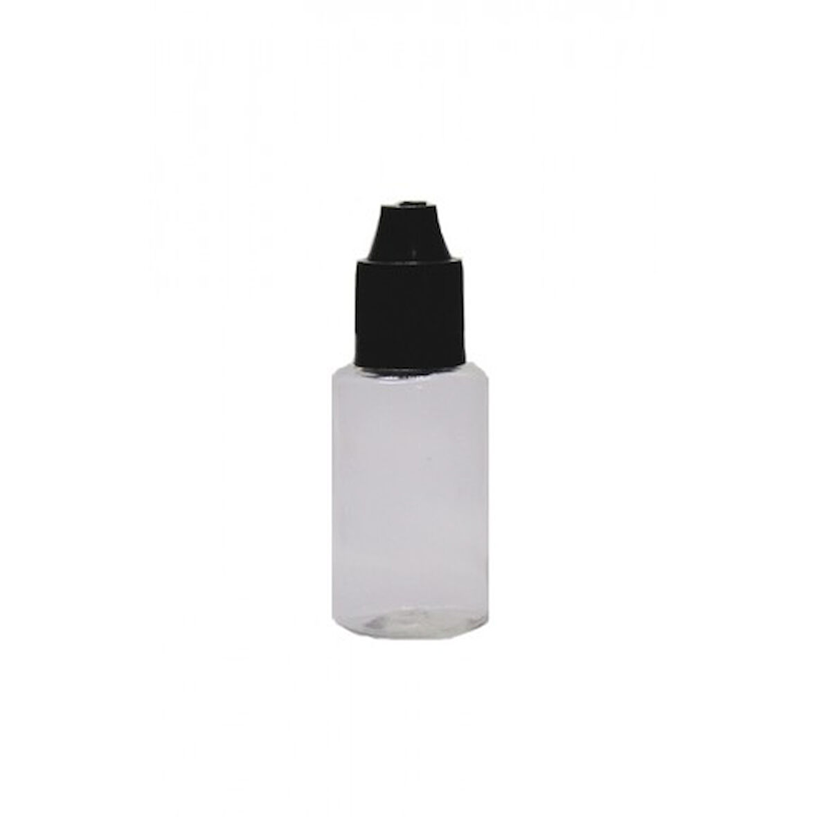 30ml PE şeffaf gorilla şişe siyah kapaklı şişe, 12 adet, plastik şişe, likit şişesi, sıkıma uygun yumuşak şişe, şeffaf şişe 