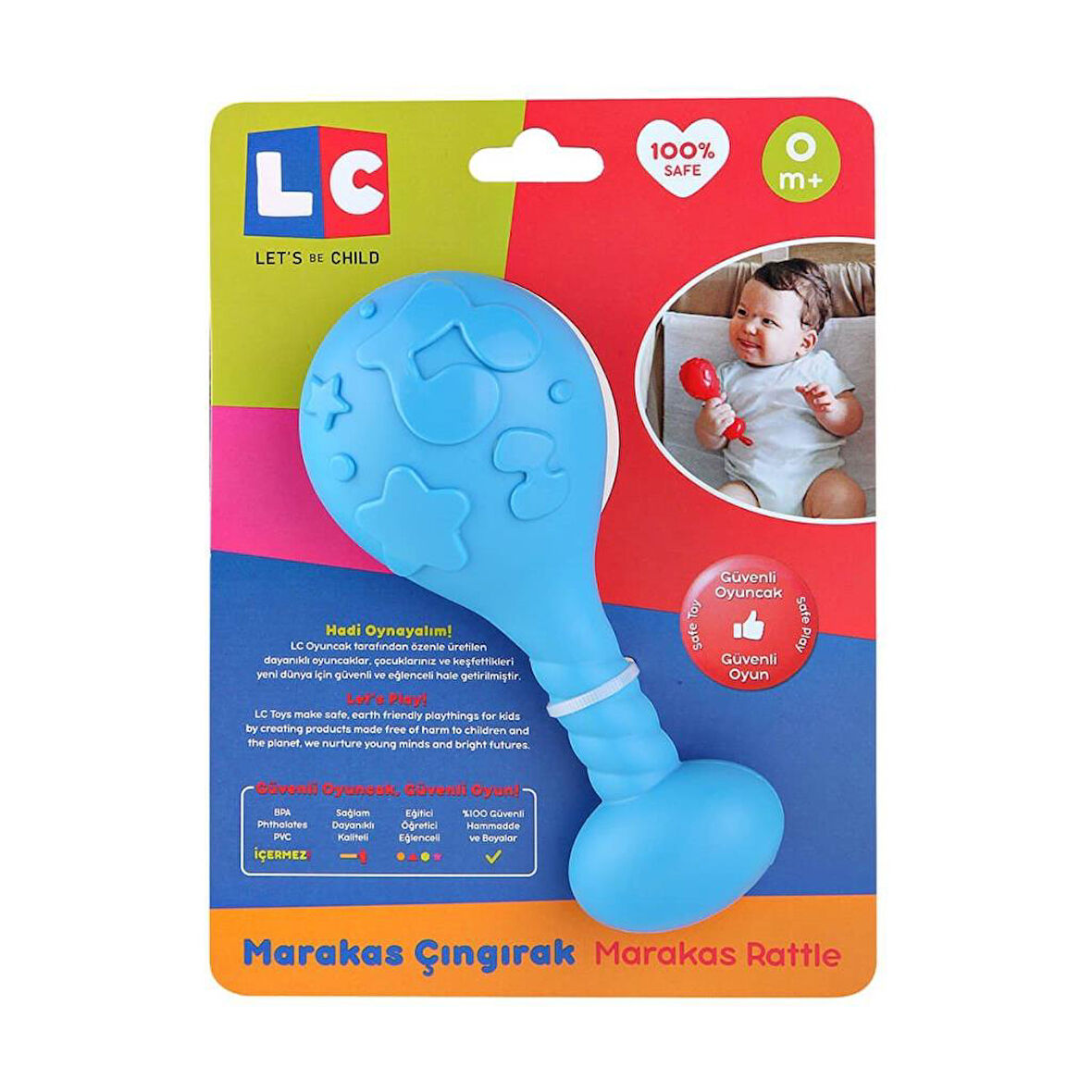 Nessiworld 30614 Let's be Child - Eğlenceli Marakas Çıngırak +0 ay