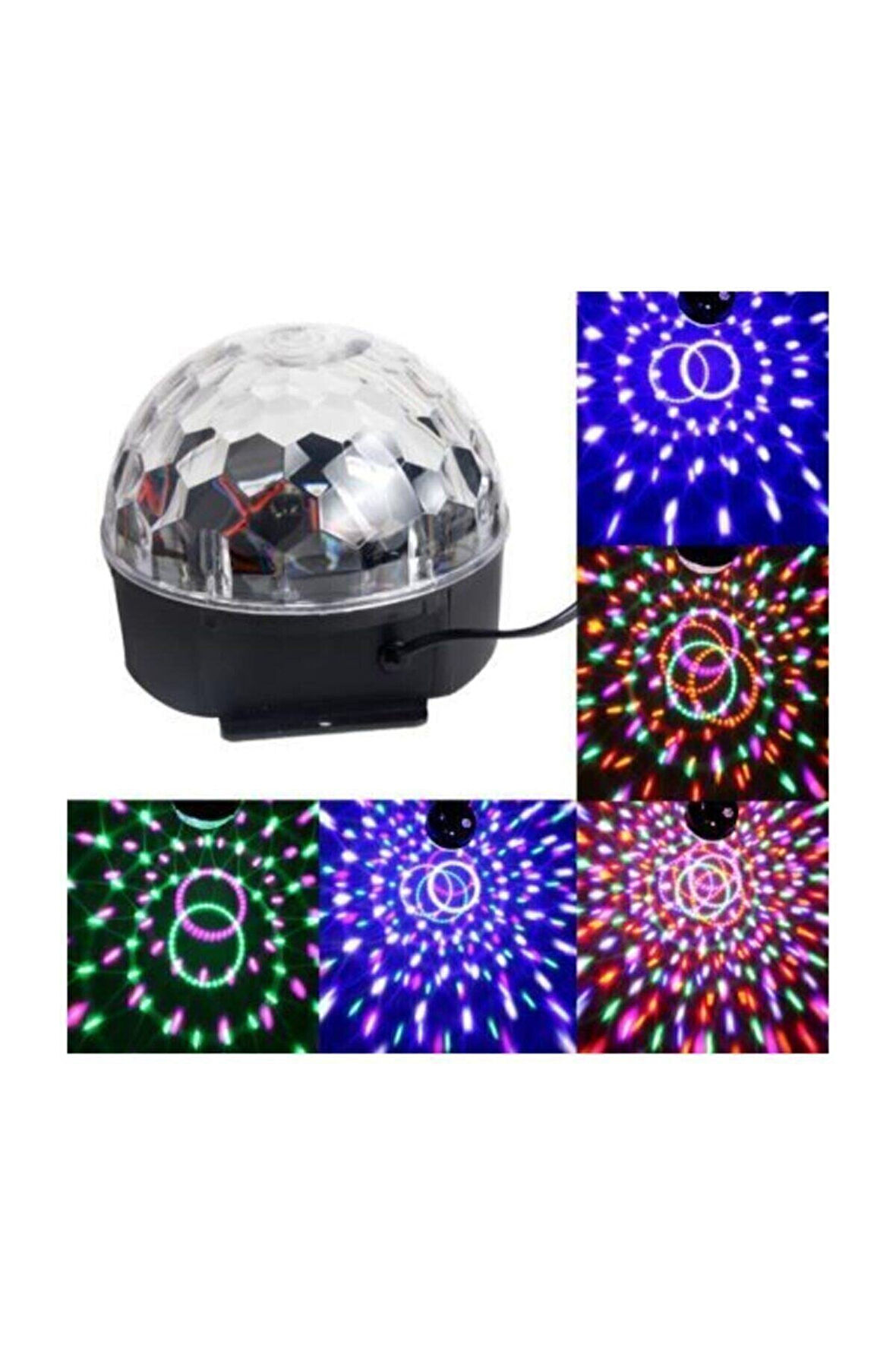 Kumandalı Kristal Led RGB Disko Topu