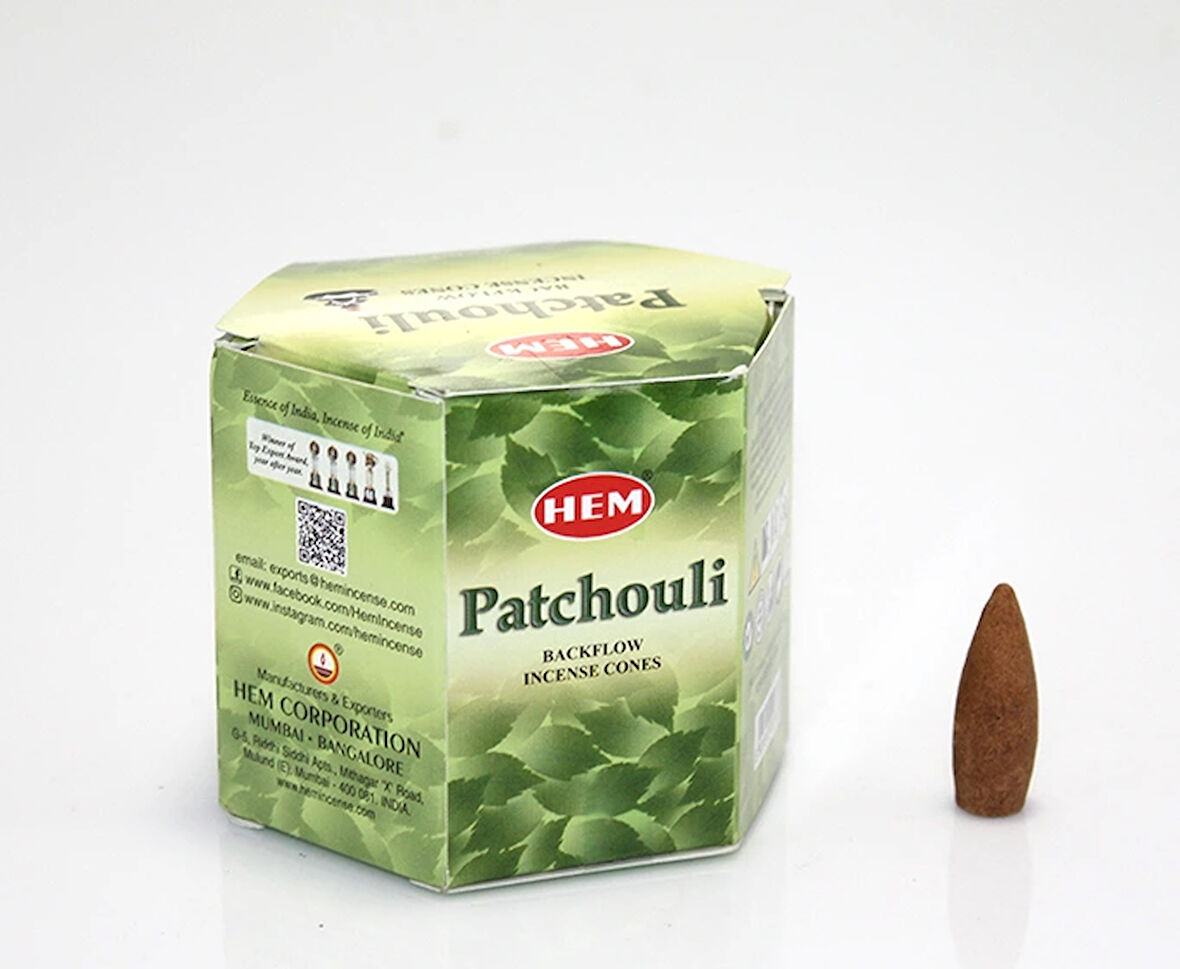 Patchouli Aromalı Geri Akış Tütsü