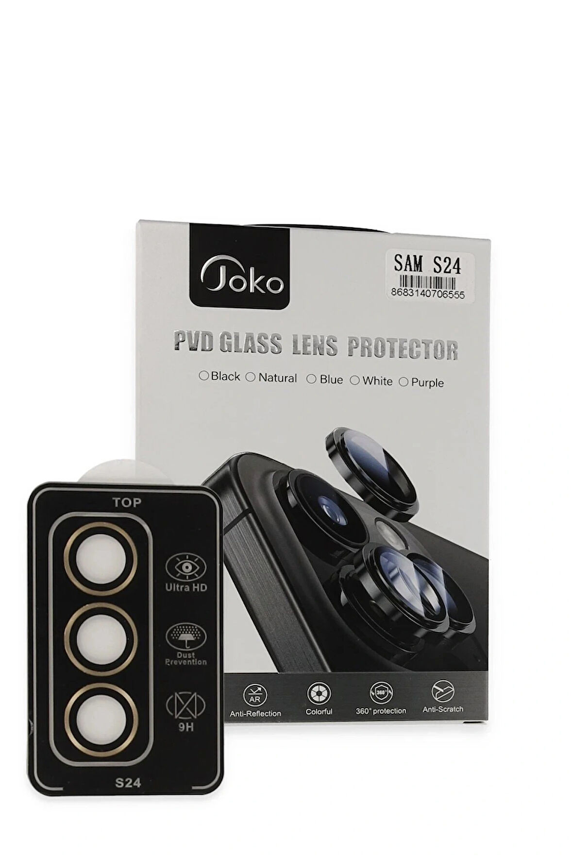 S24 Pvd Metal Kamera Lens - Gold