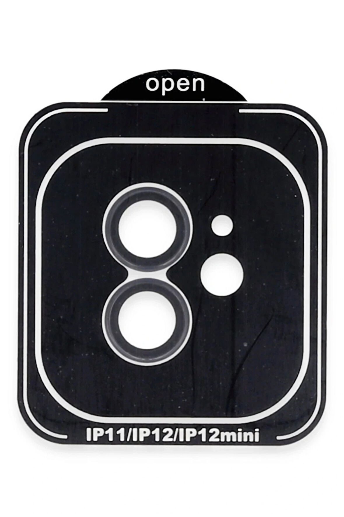 11 Pvd Metal Kamera Lens - Siyah