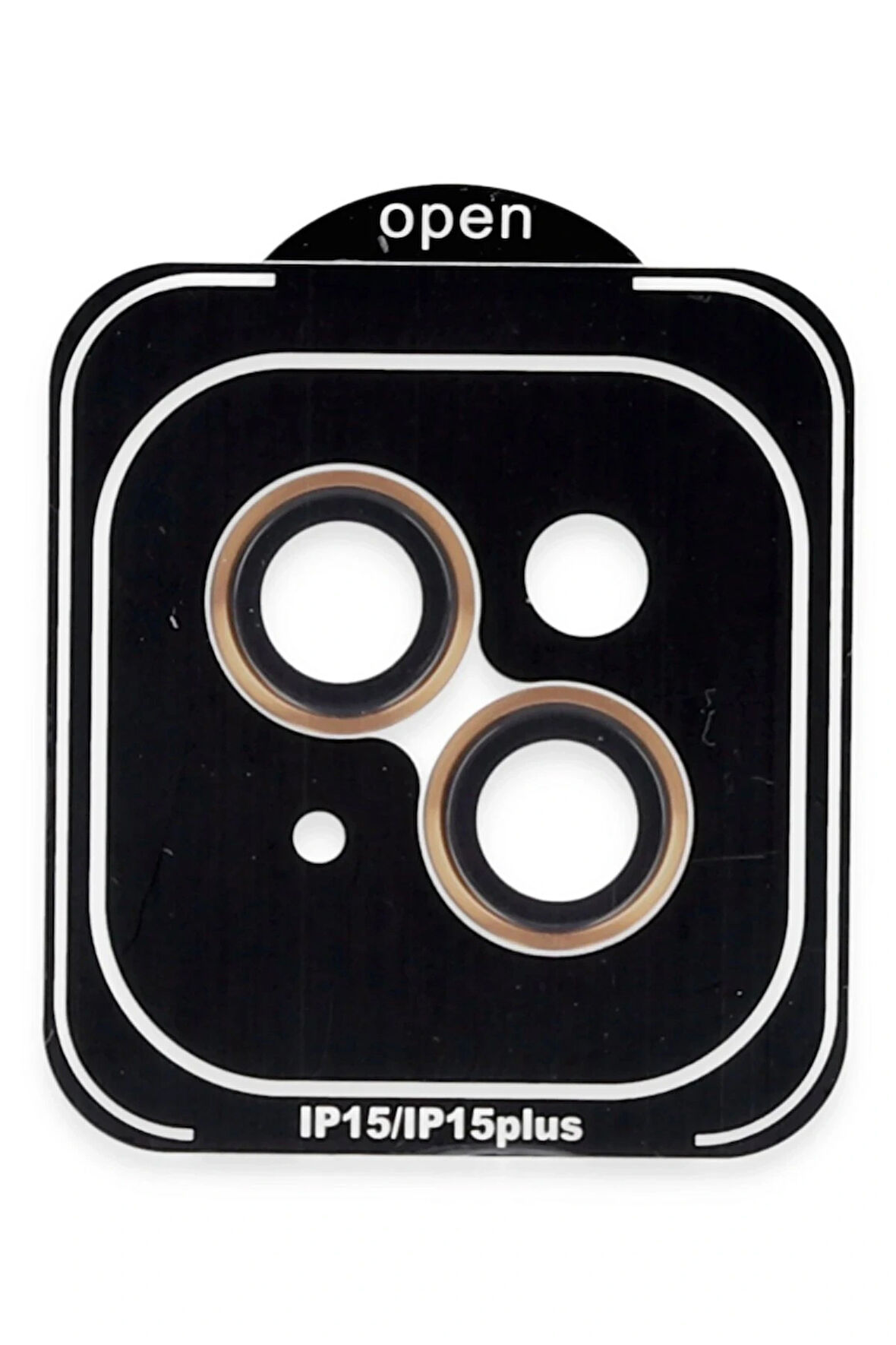 15 Pvd Metal Kamera Lens - Turuncu