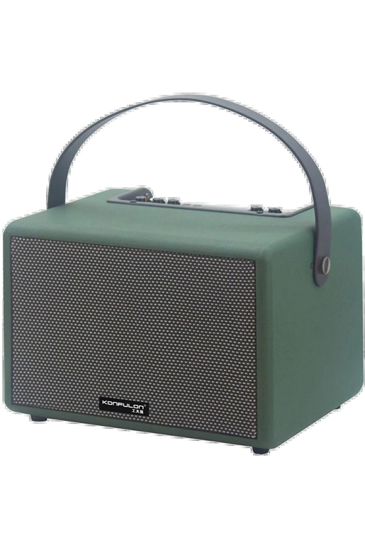 F31 50W Sürücülü 2 Adet Mikrofonlu Bt 5.2 Kablosuz Hoparlör - Yeşil