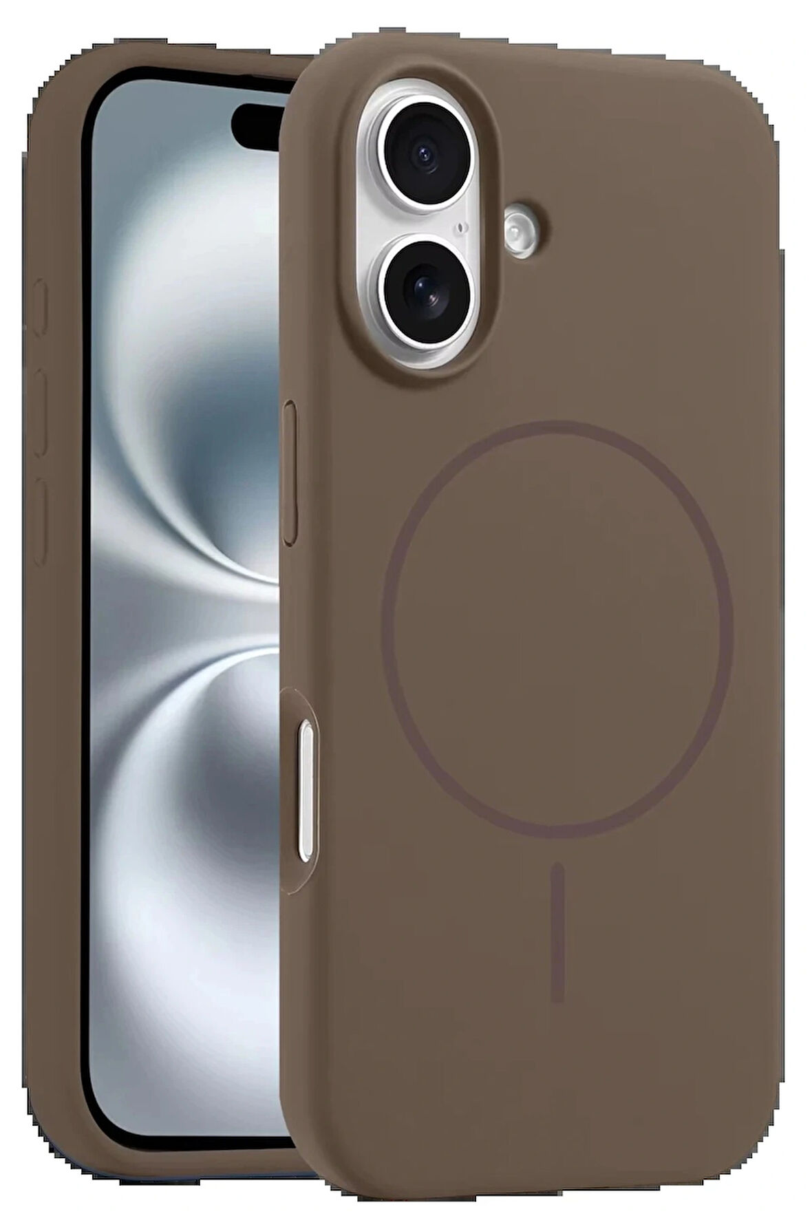 16 Kılıf Jully Kapak - Kahverengi