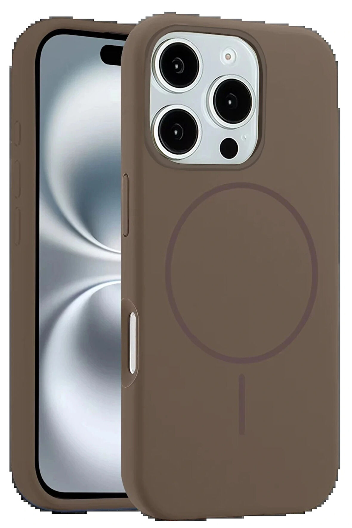 16 Kılıf Jully Kapak - Kahverengi