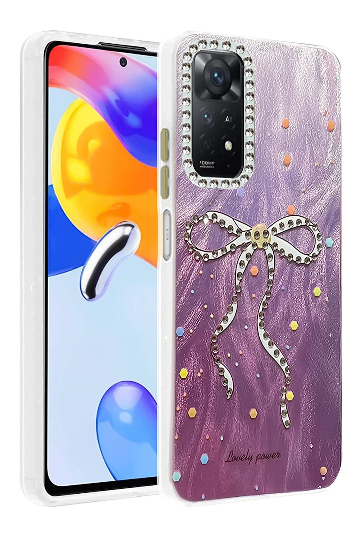 Redmi Note 12 4G Kılıf Blade Aynalı Desenli Kapak - Desen 1