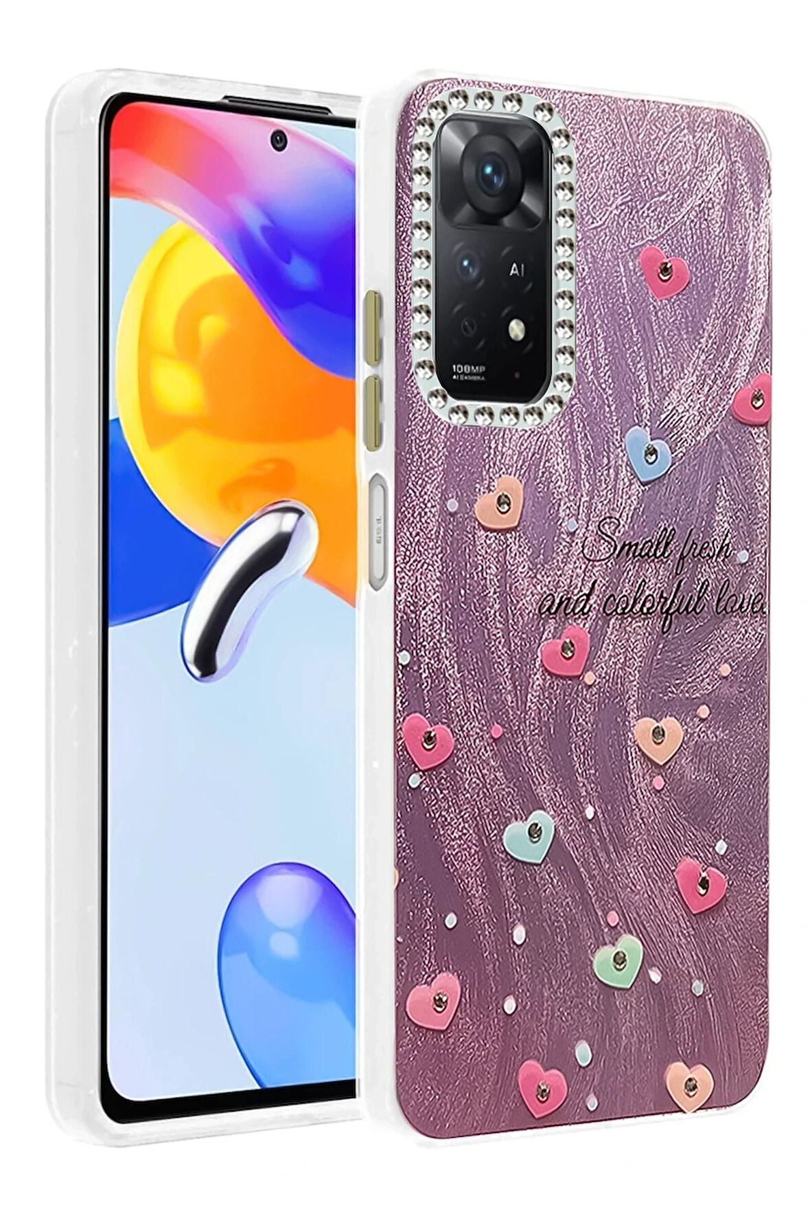 Redmi Note 12 4G Kılıf Blade Aynalı Desenli Kapak - Desen 8