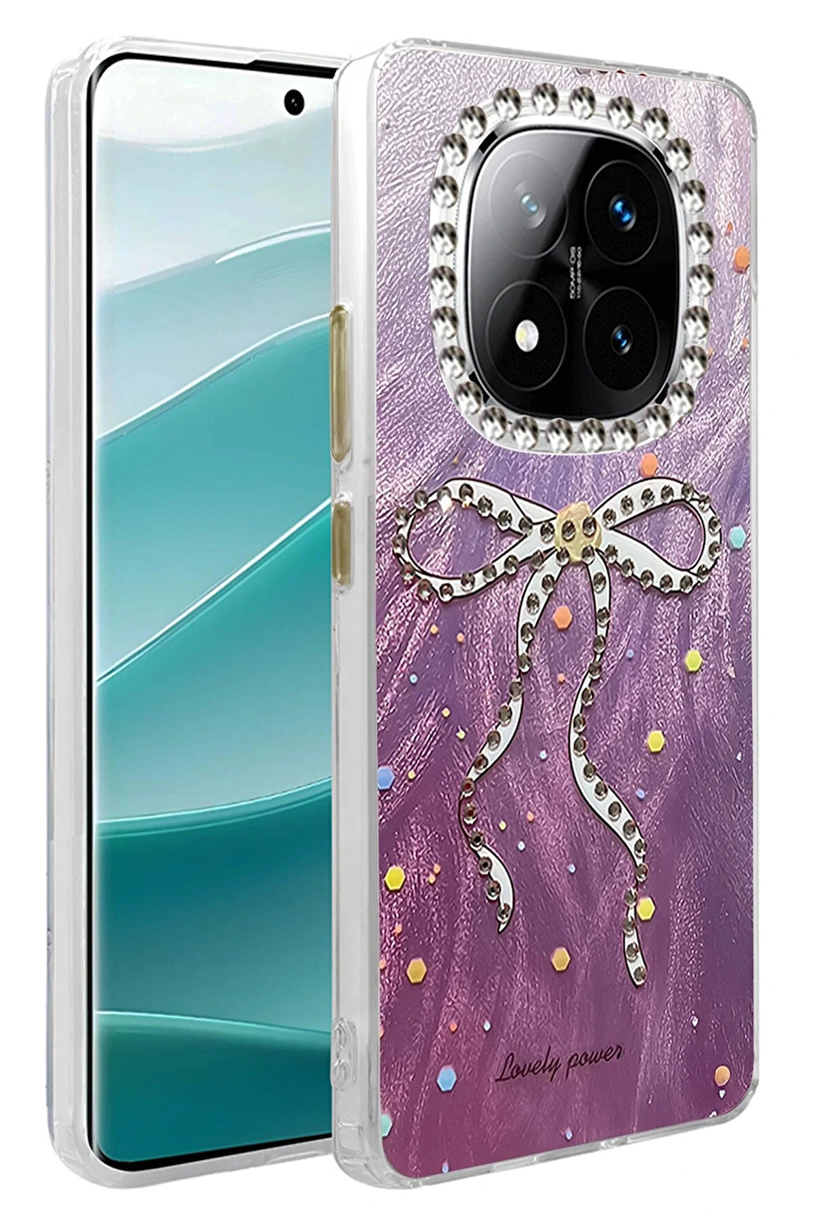 Redmi Note 14 4G Kılıf Blade Aynalı Desenli Kapak - Desen 1