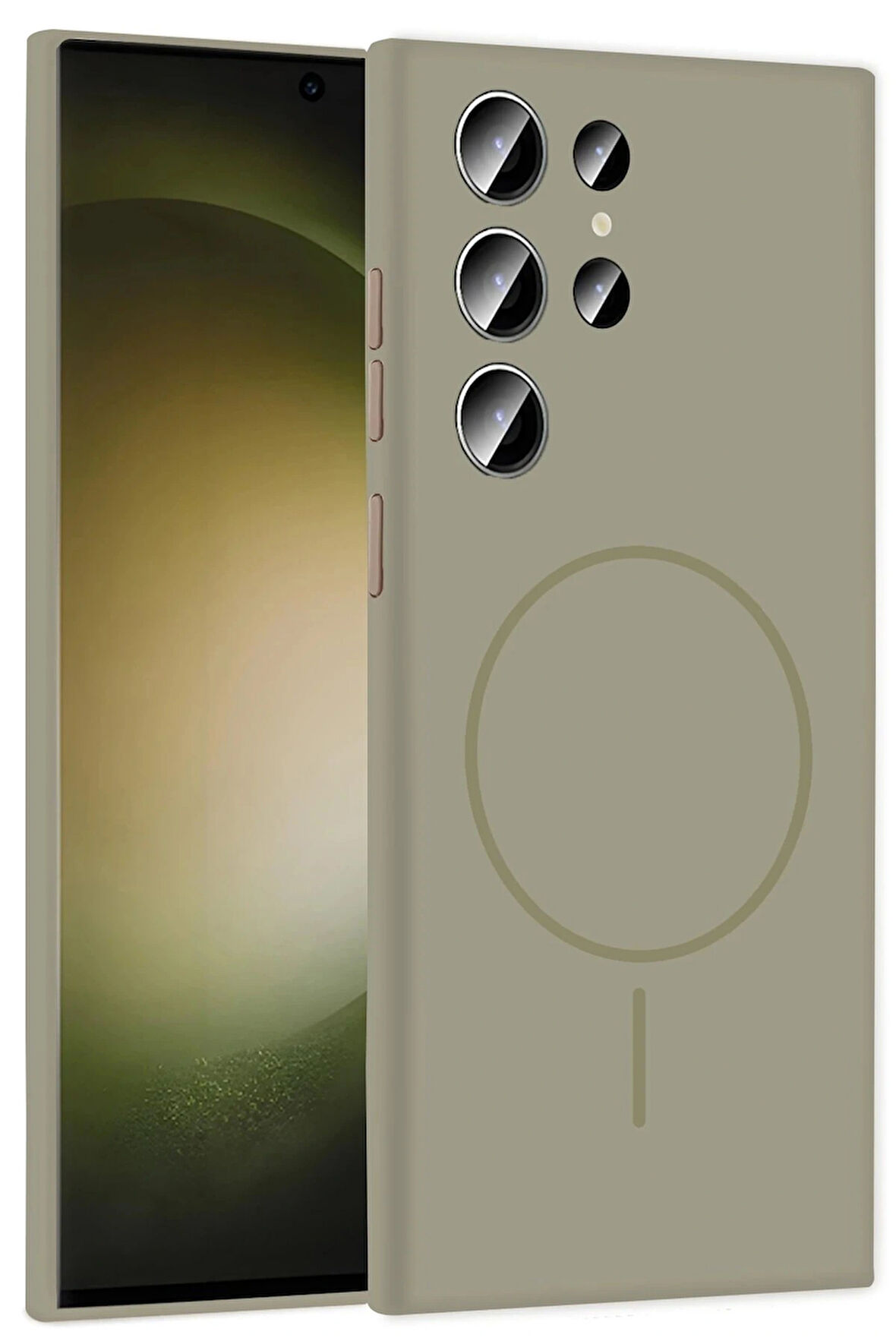 S24 Kılıf Jully Kapak - Çöl Titanyum