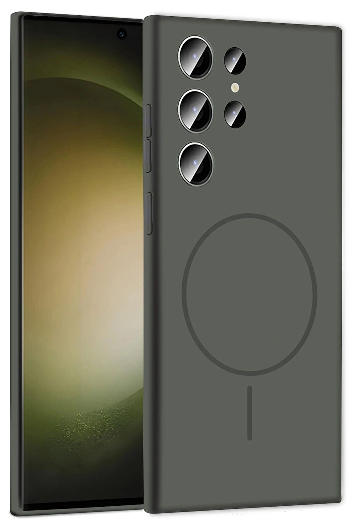 S24 Kılıf Jully Kapak - Titan Gri