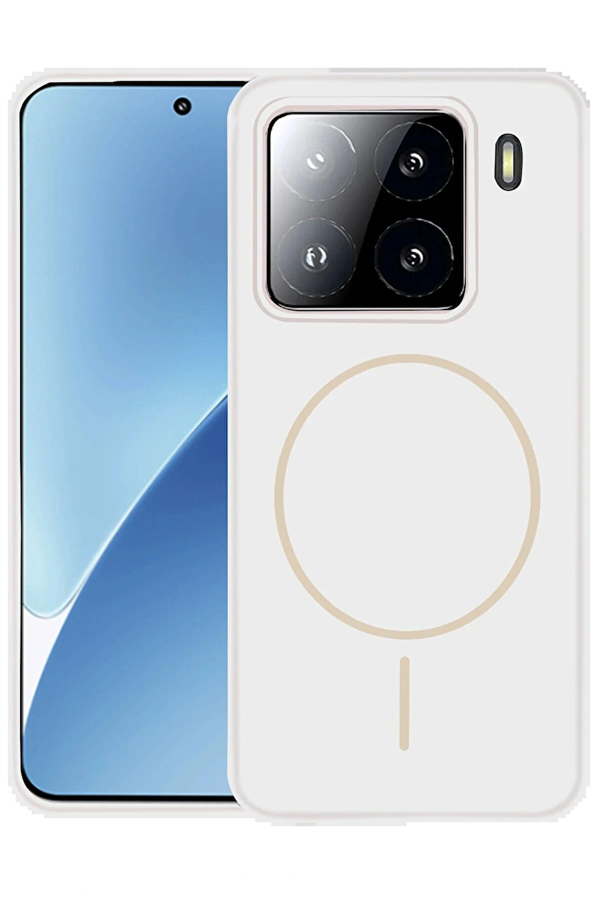 15 Kılıf Jully Kapak - Beyaz