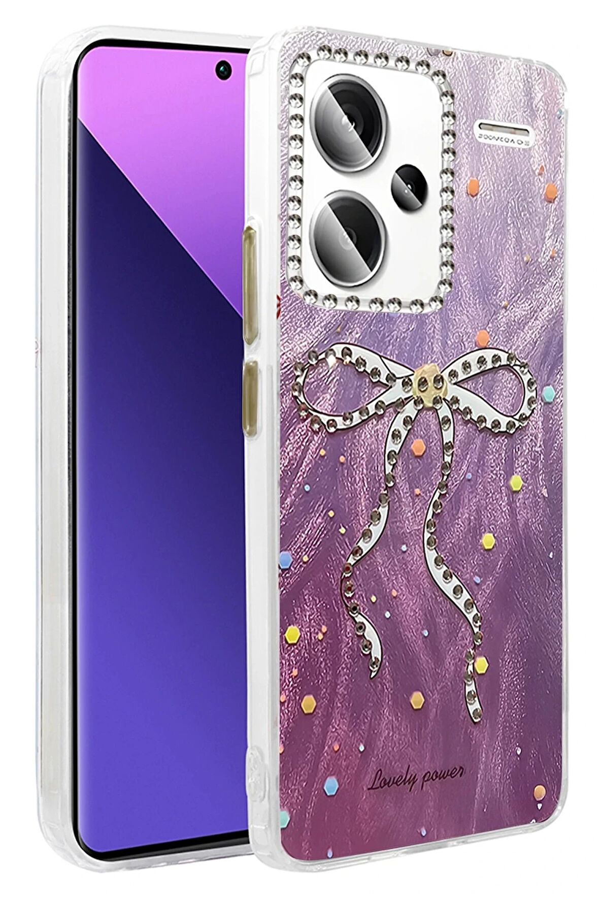 Redmi Note 13 Kılıf Blade Aynalı Desenli Kapak - Desen 1