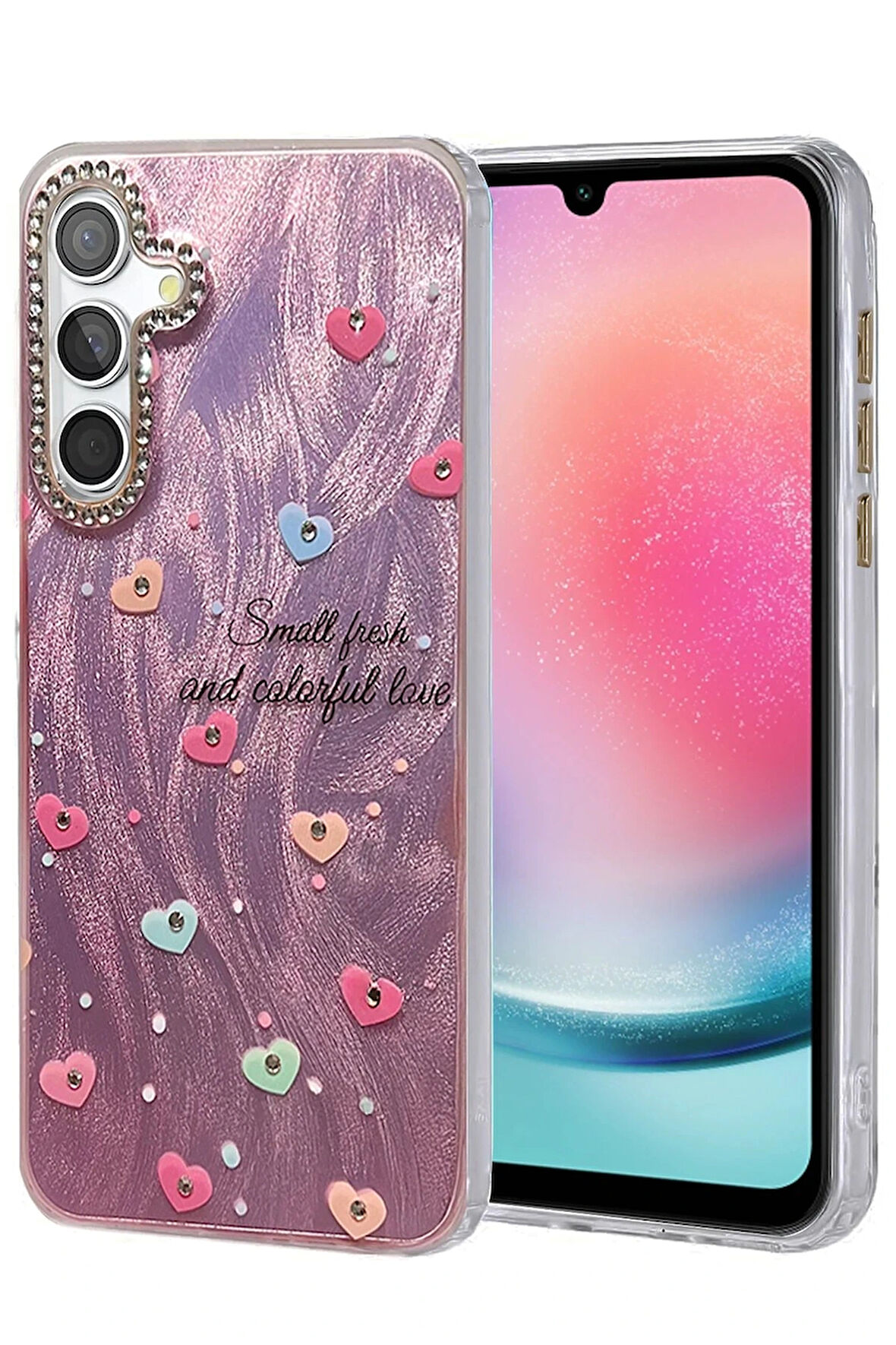 A24 4G Kılıf Blade Aynalı Desenli Kapak - Desen 8