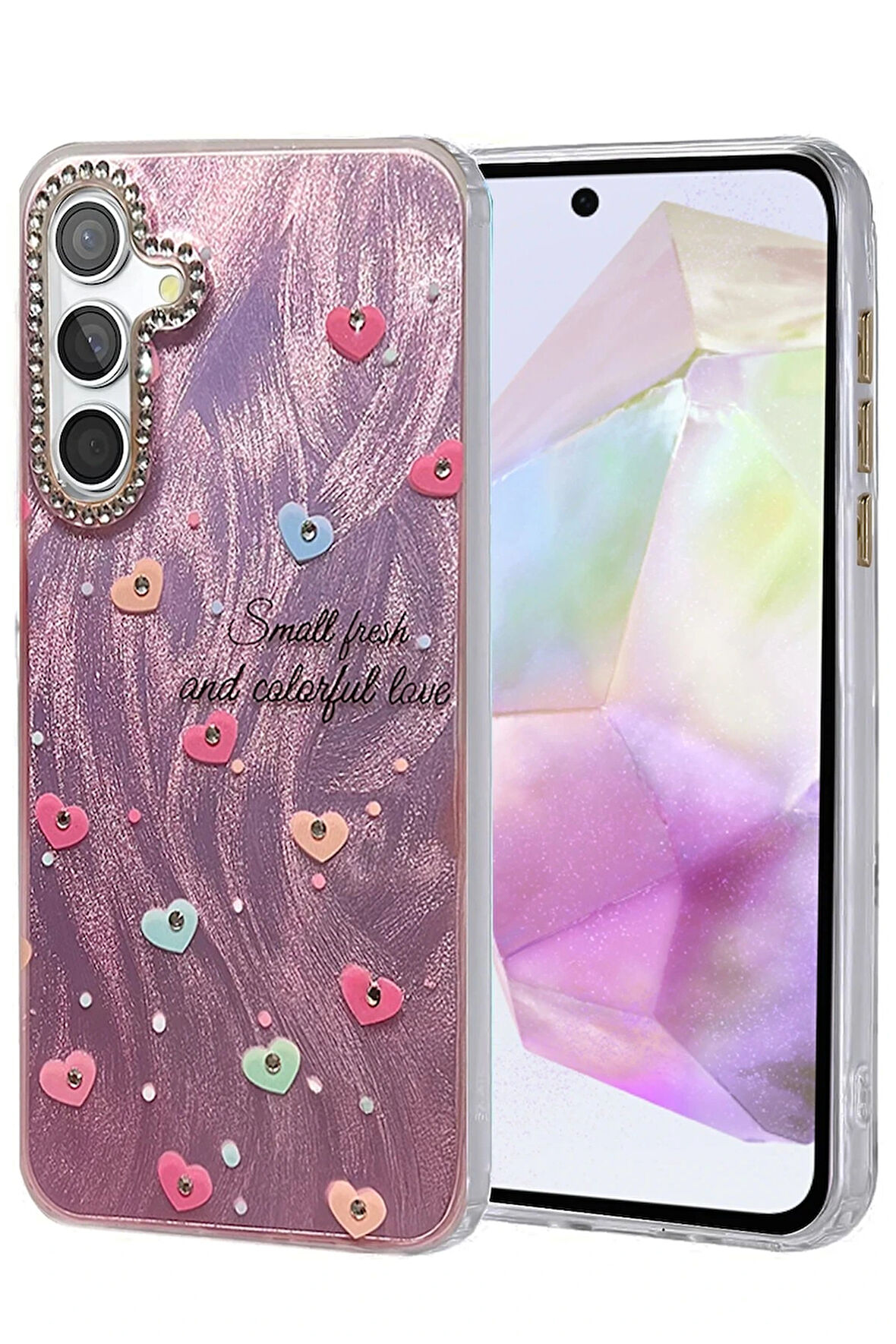 A35 5G Kılıf Blade Aynalı Desenli Kapak - Desen 8