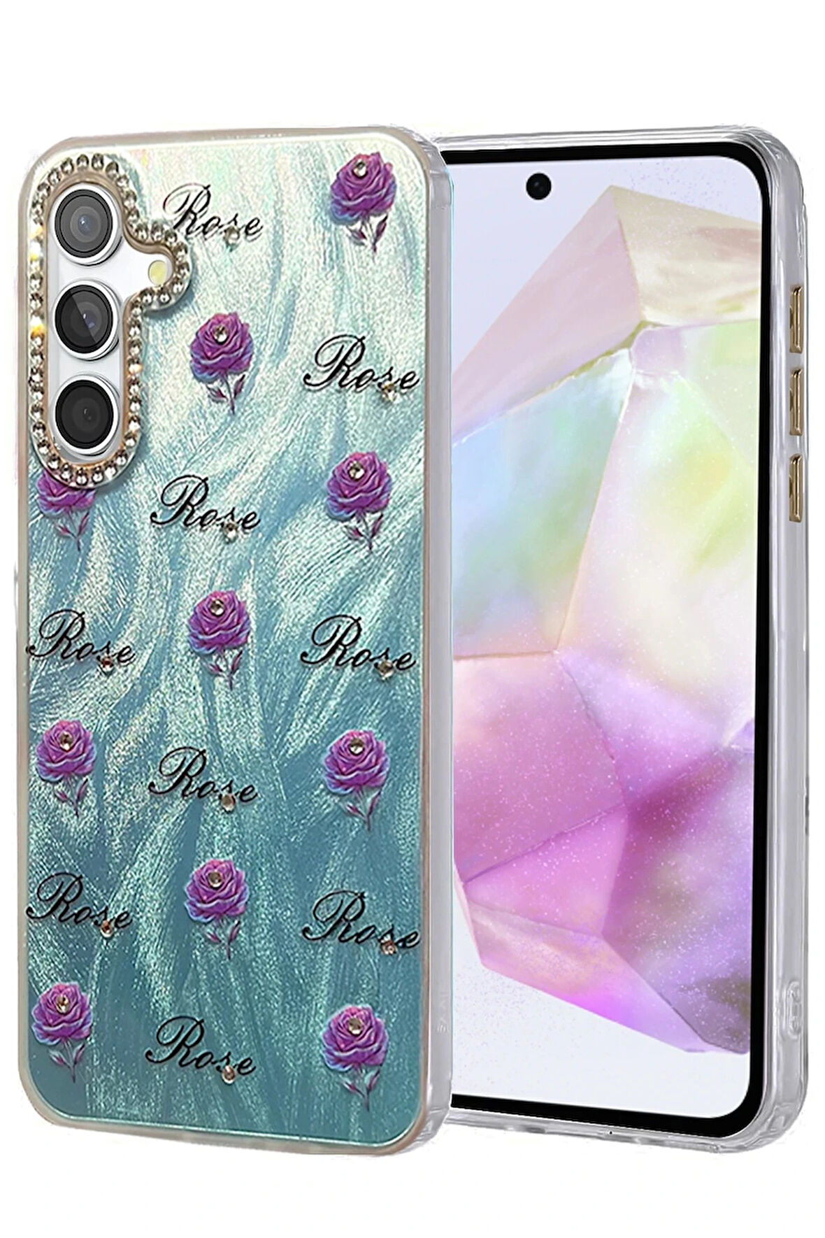 A35 5G Kılıf Blade Aynalı Desenli Kapak - Desen 9