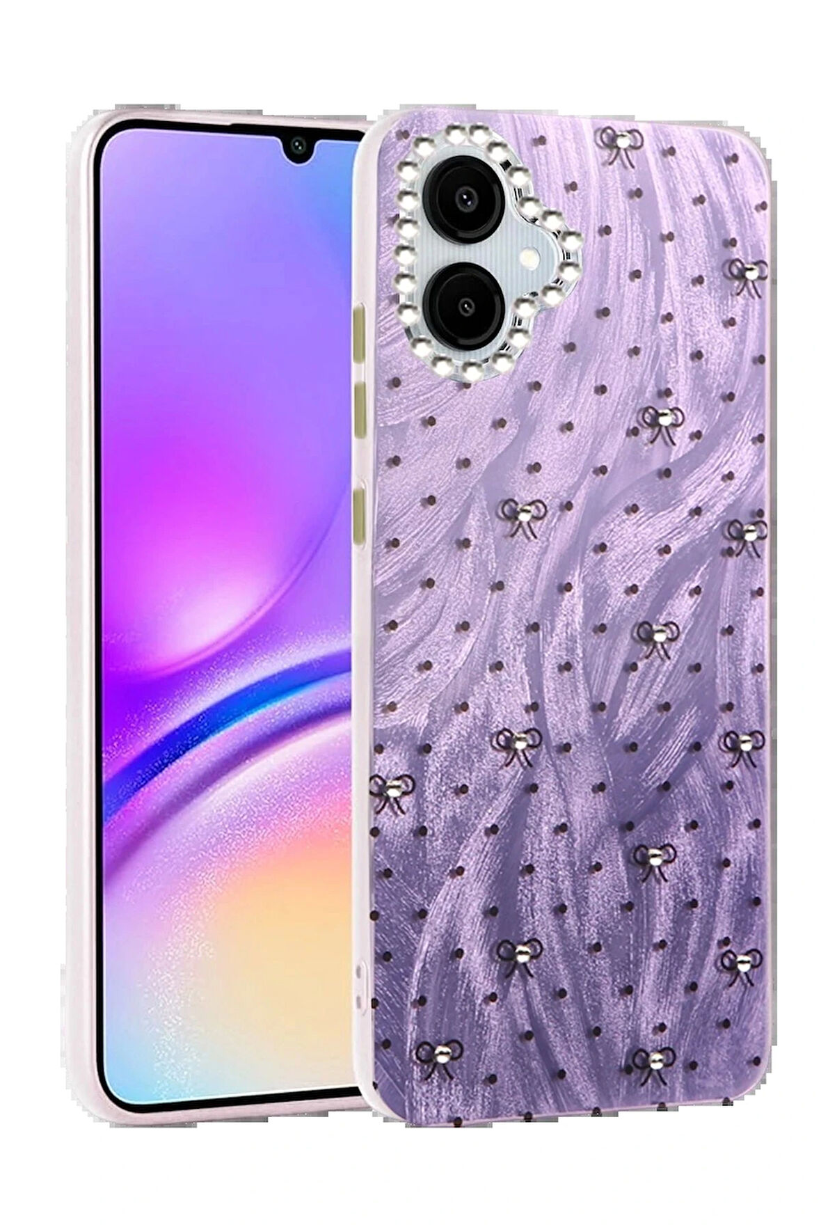 A06 Kılıf Blade Aynalı Desenli Kapak - Desen 2