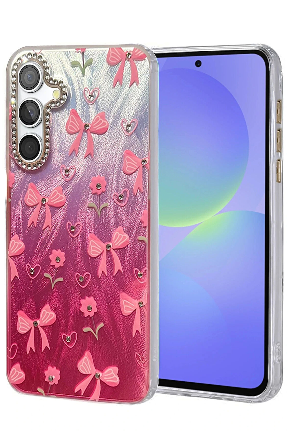 A36 Kılıf Blade Aynalı Desenli Kapak - Desen 3