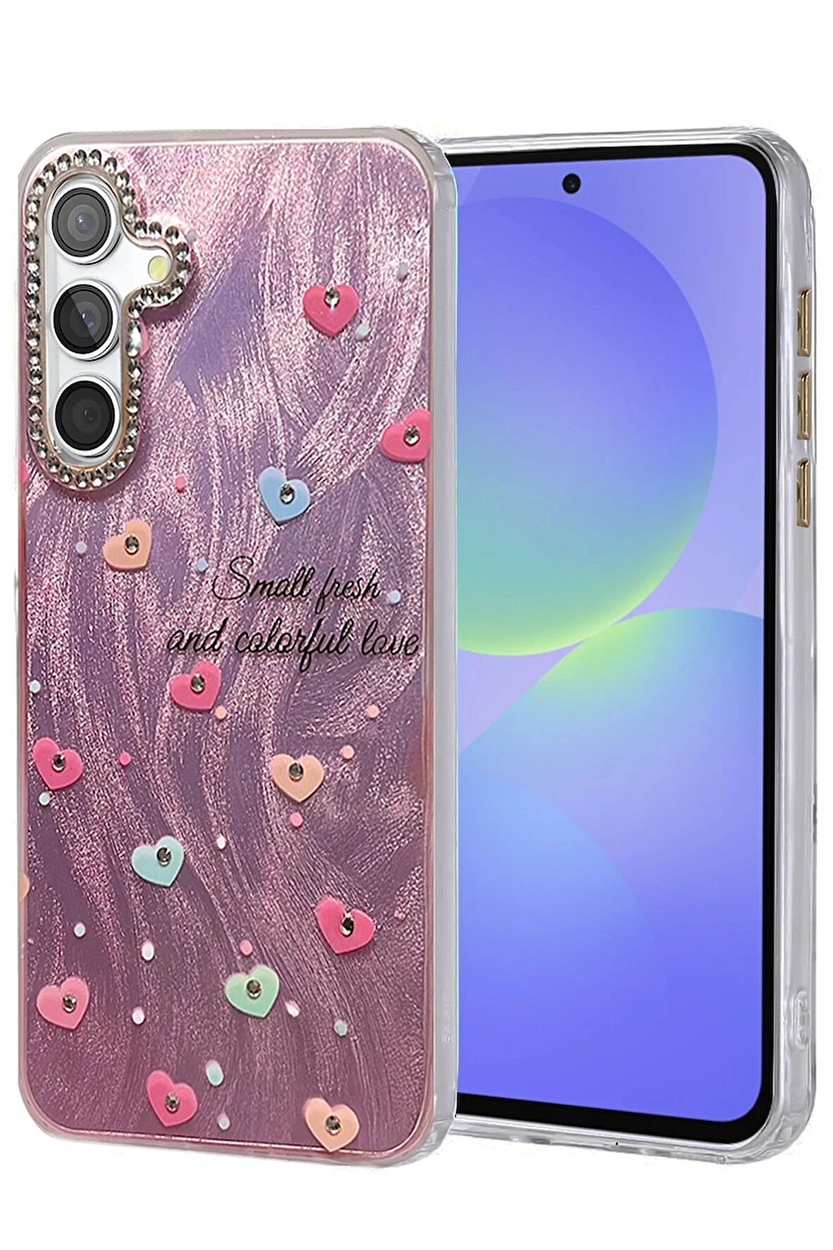 A36 Kılıf Blade Aynalı Desenli Kapak - Desen 8