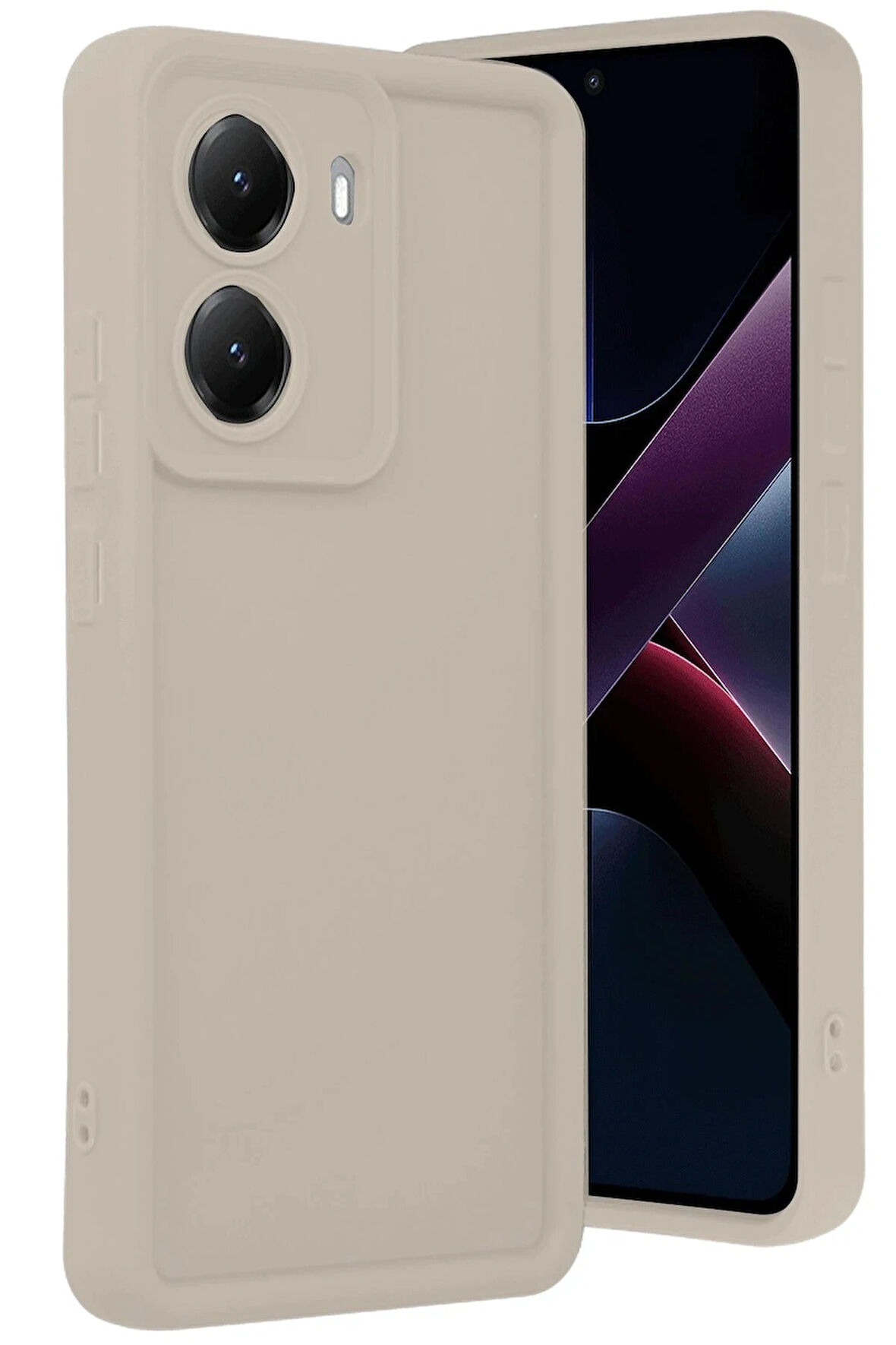 Poco X7 Viera Silikon - Krem