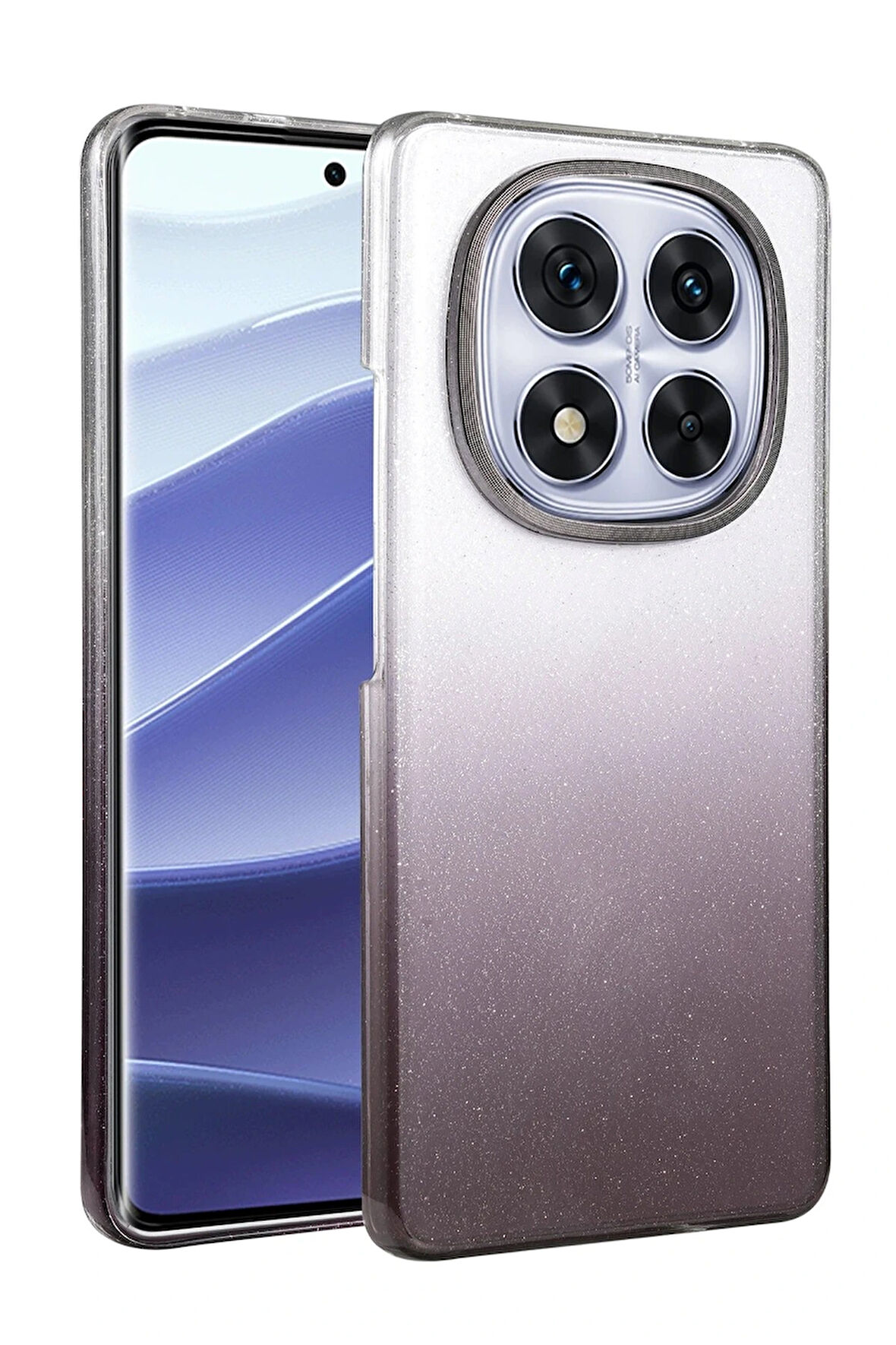 Redmi Note 14 Glossy Kapak - Siyah