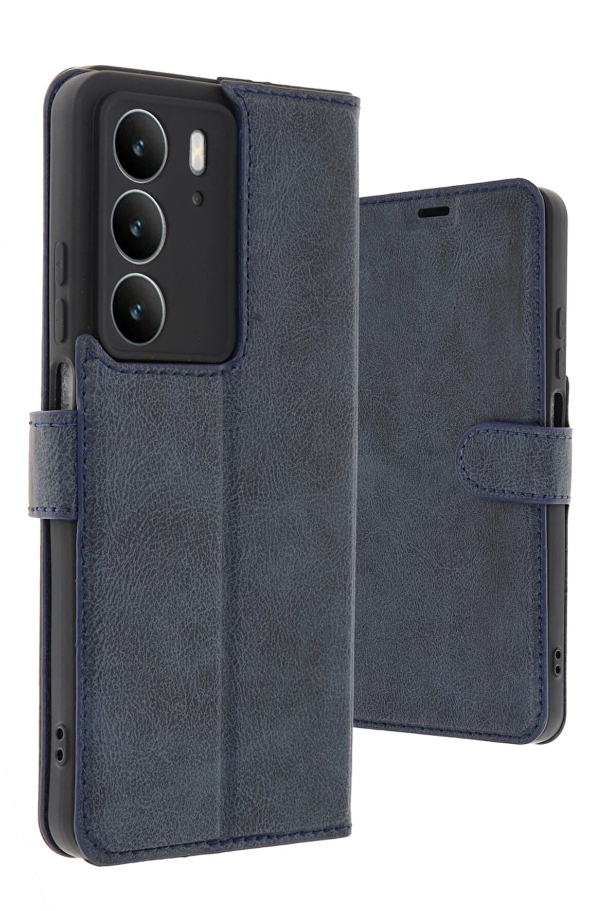 C75 4G S Kapaklı Kılıf - Lacivert