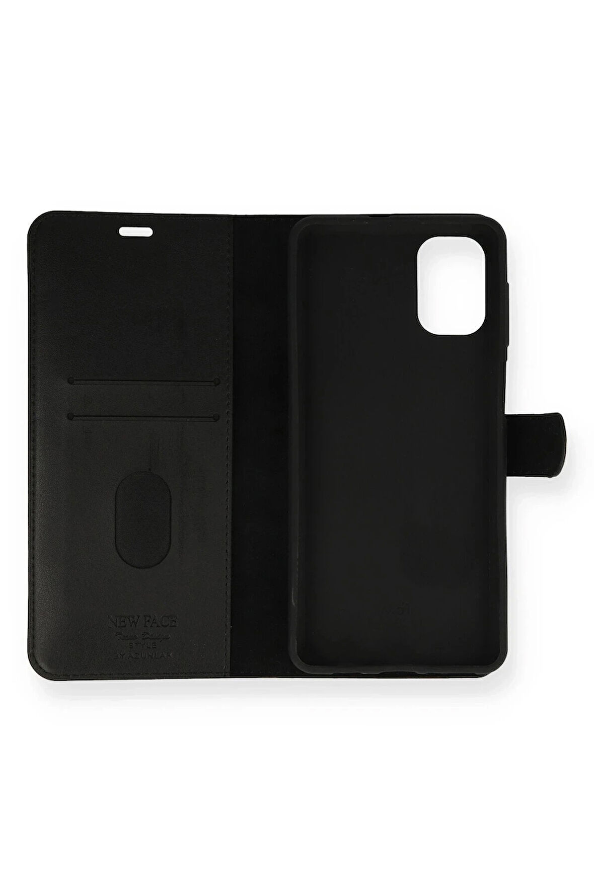 M51 S Kapaklı Kılıf - Siyah