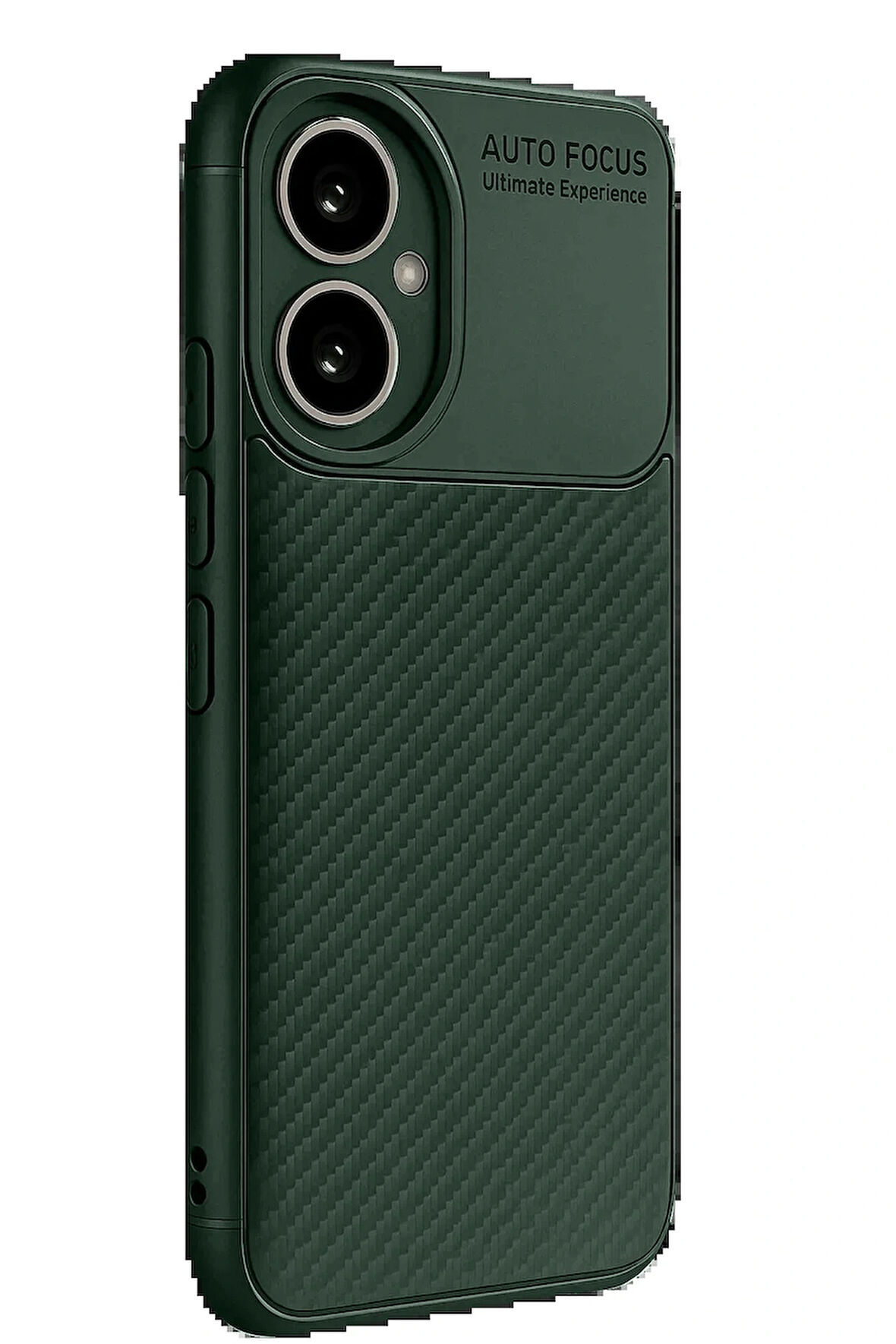 400 Kılıf Auto Focus Karbon Kapak - Koyu Yeşil