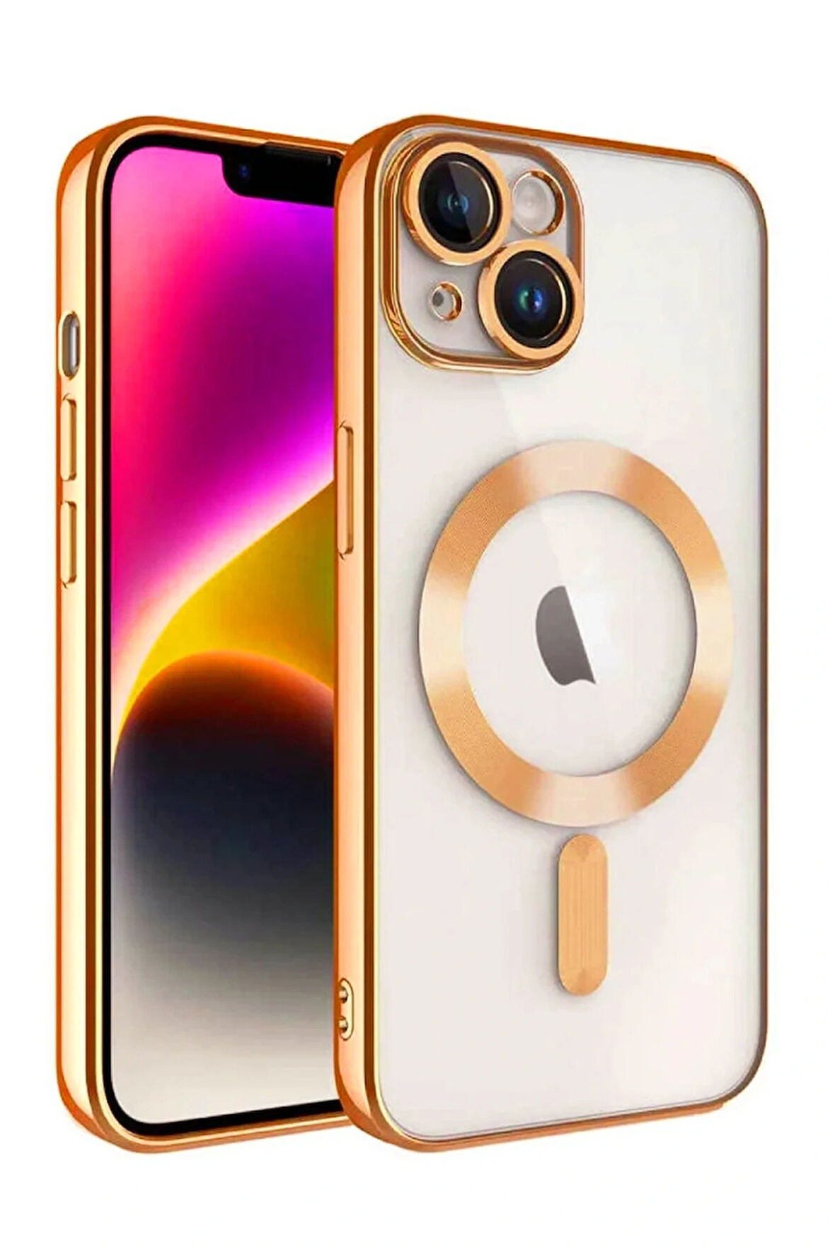 13 Kılıf Kross Magneticsafe Kapak - Turuncu