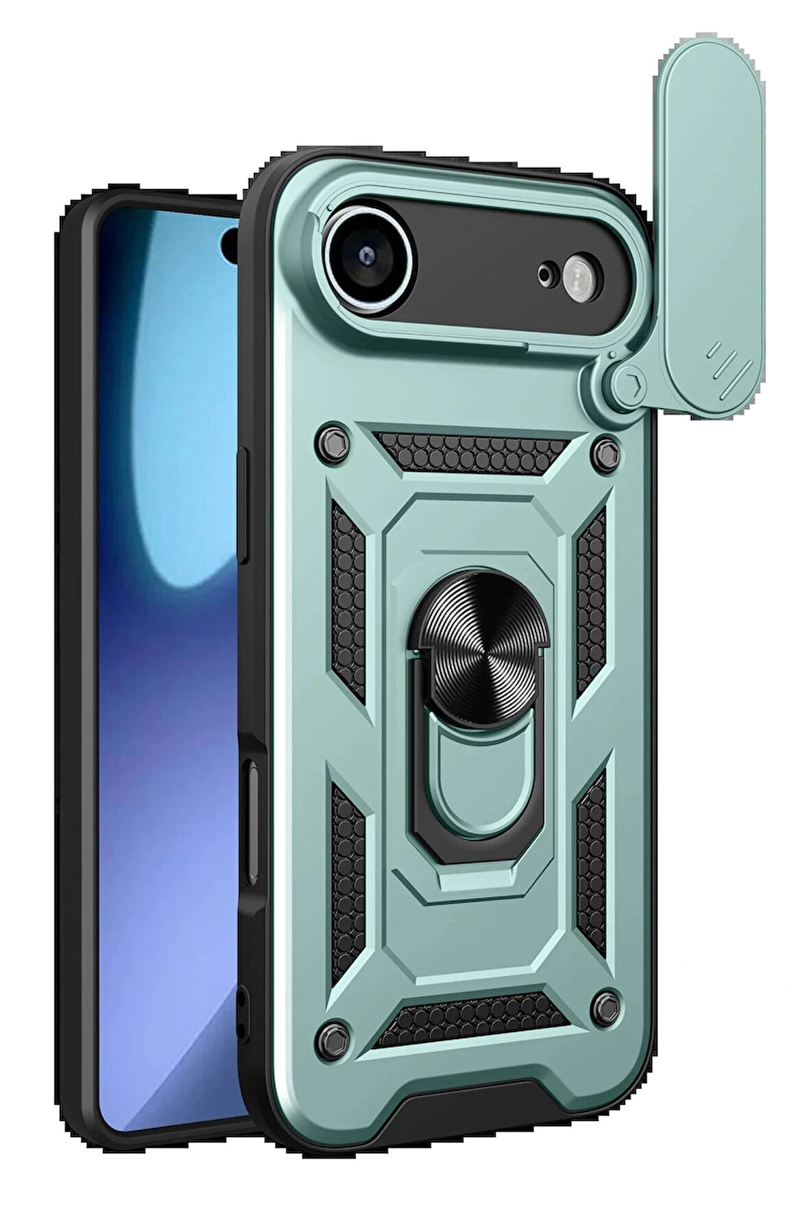 17 Air Pars Lens Yüzüklü Silikon - Yeşil