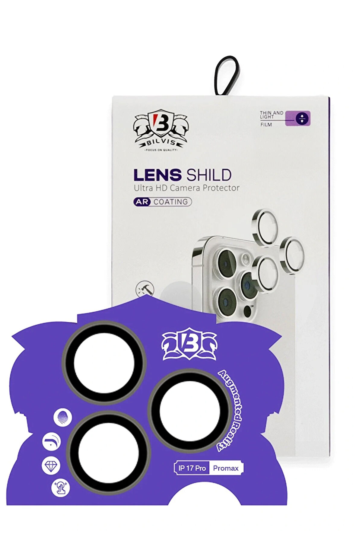 17 Bilvis Titan Kamera Lens - Grey