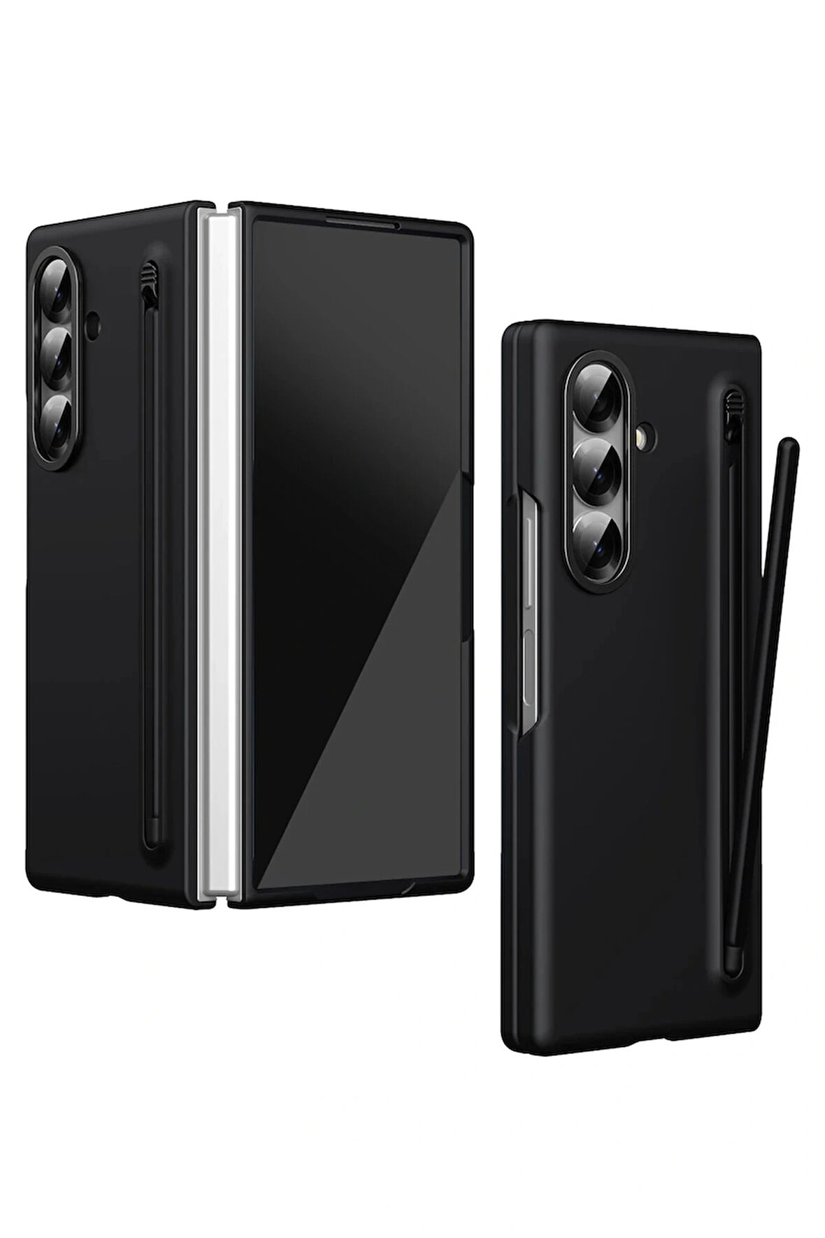 Z Fold 7 Hole Fold Kapak - Siyah